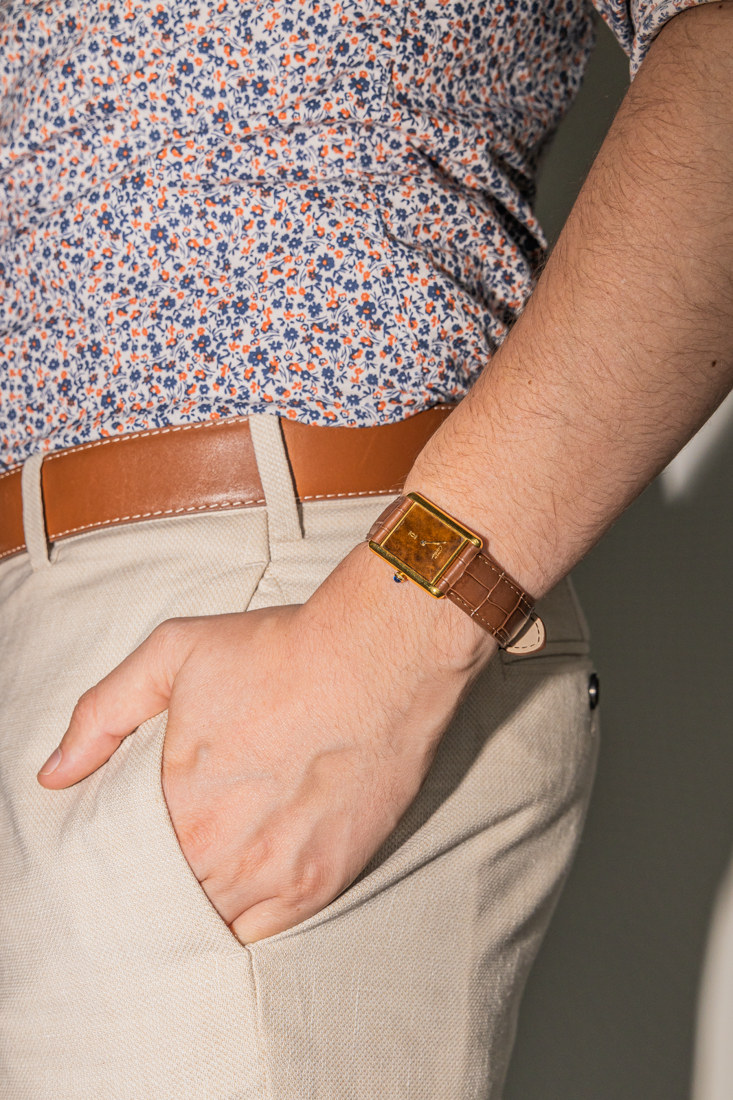 Cartier Tank Must Vermeil Watch
