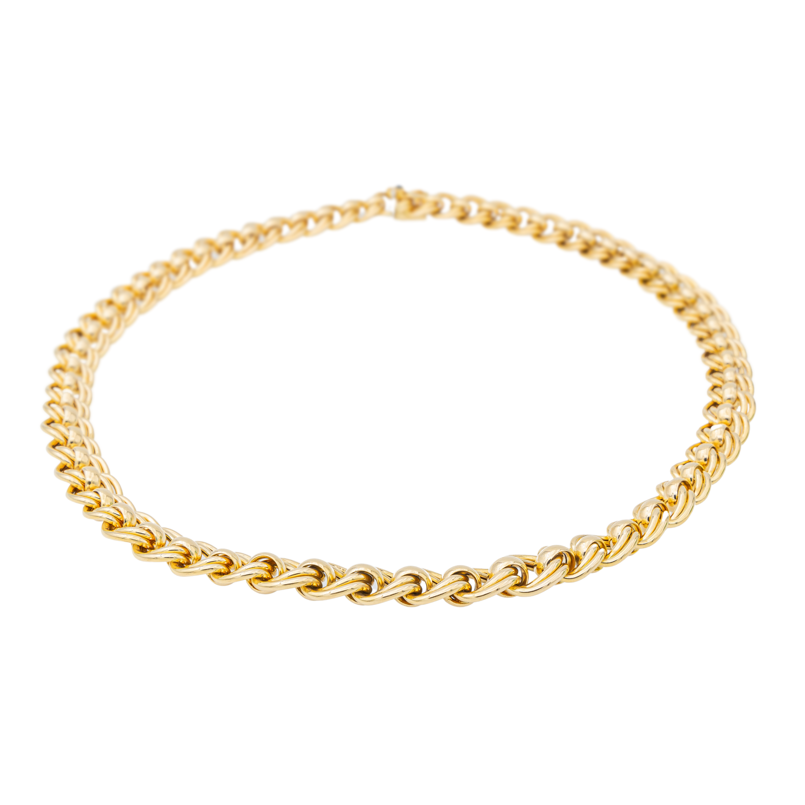 Caplain Yellow Gold Necklace