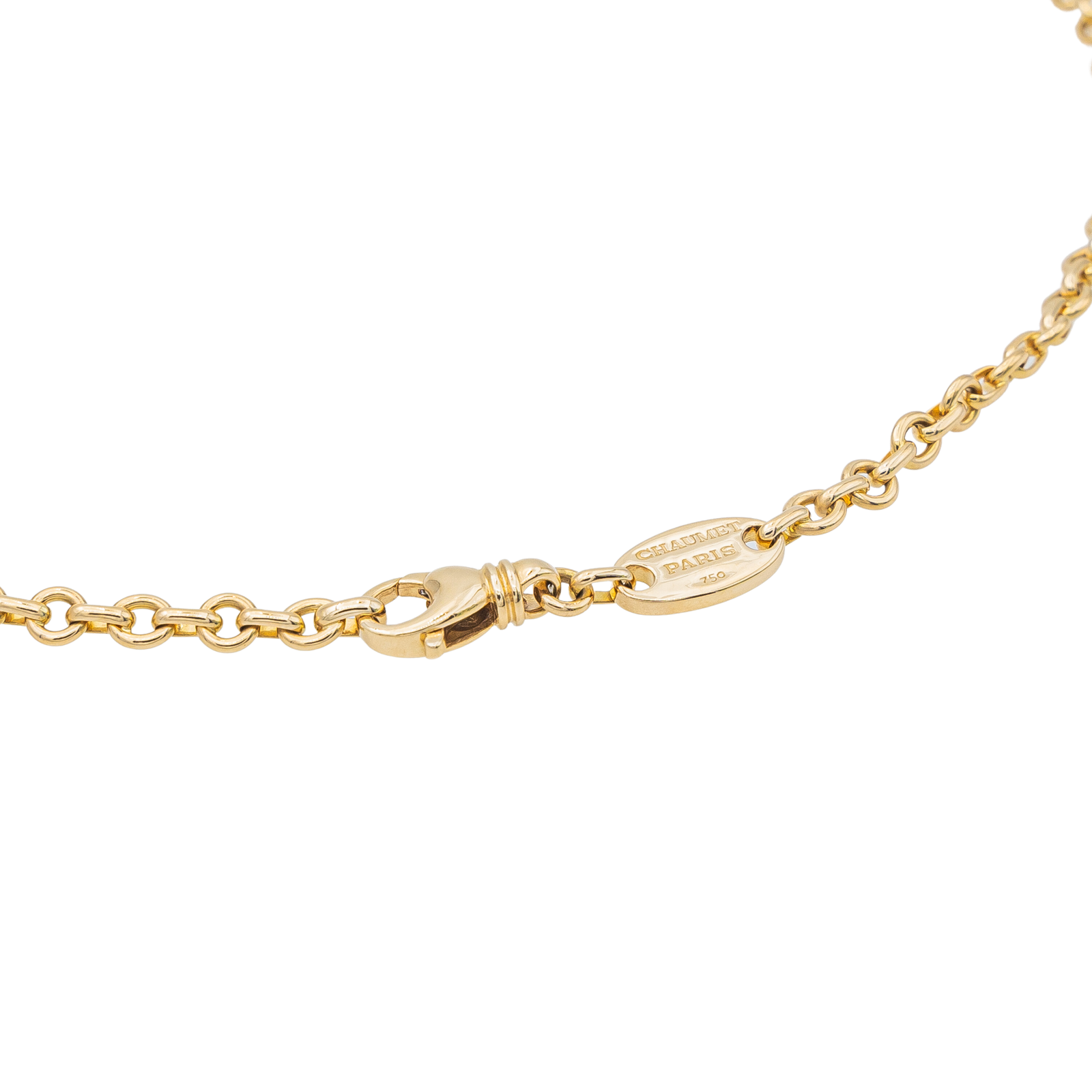 Chaumet 18K Yellow Gold Chain Necklace