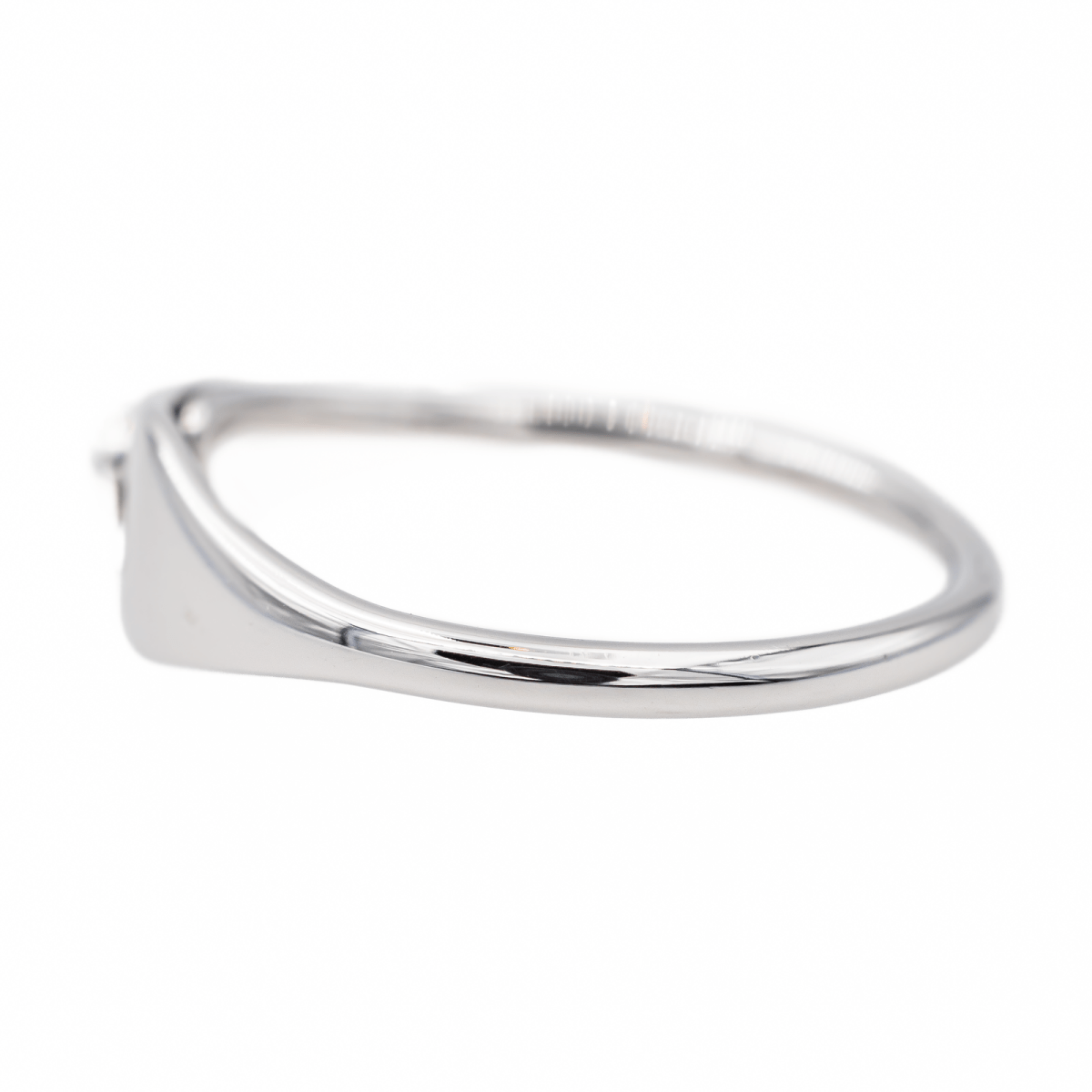 Dinh Van Bague Serrure Or blanc Diamant - Maison Eloe