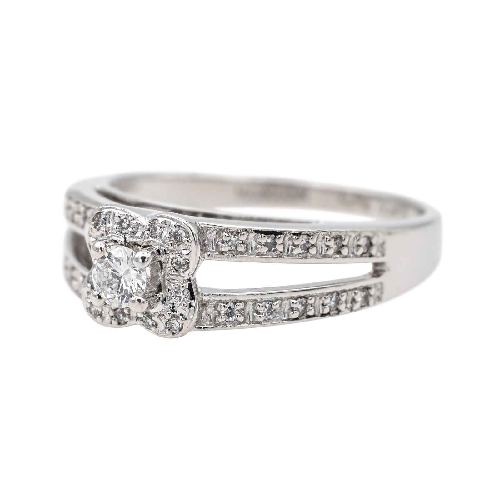 Mauboussin Ring "Chance of love n°1" White gold Diamonds