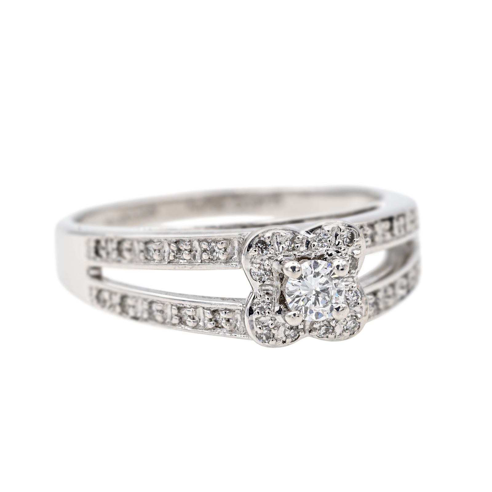 Mauboussin Ring "Chance of love n°1" White gold Diamonds