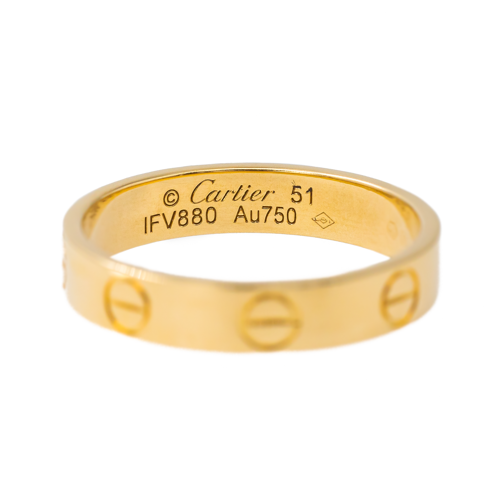 Cartier Love Alliance Ring Yellow Gold