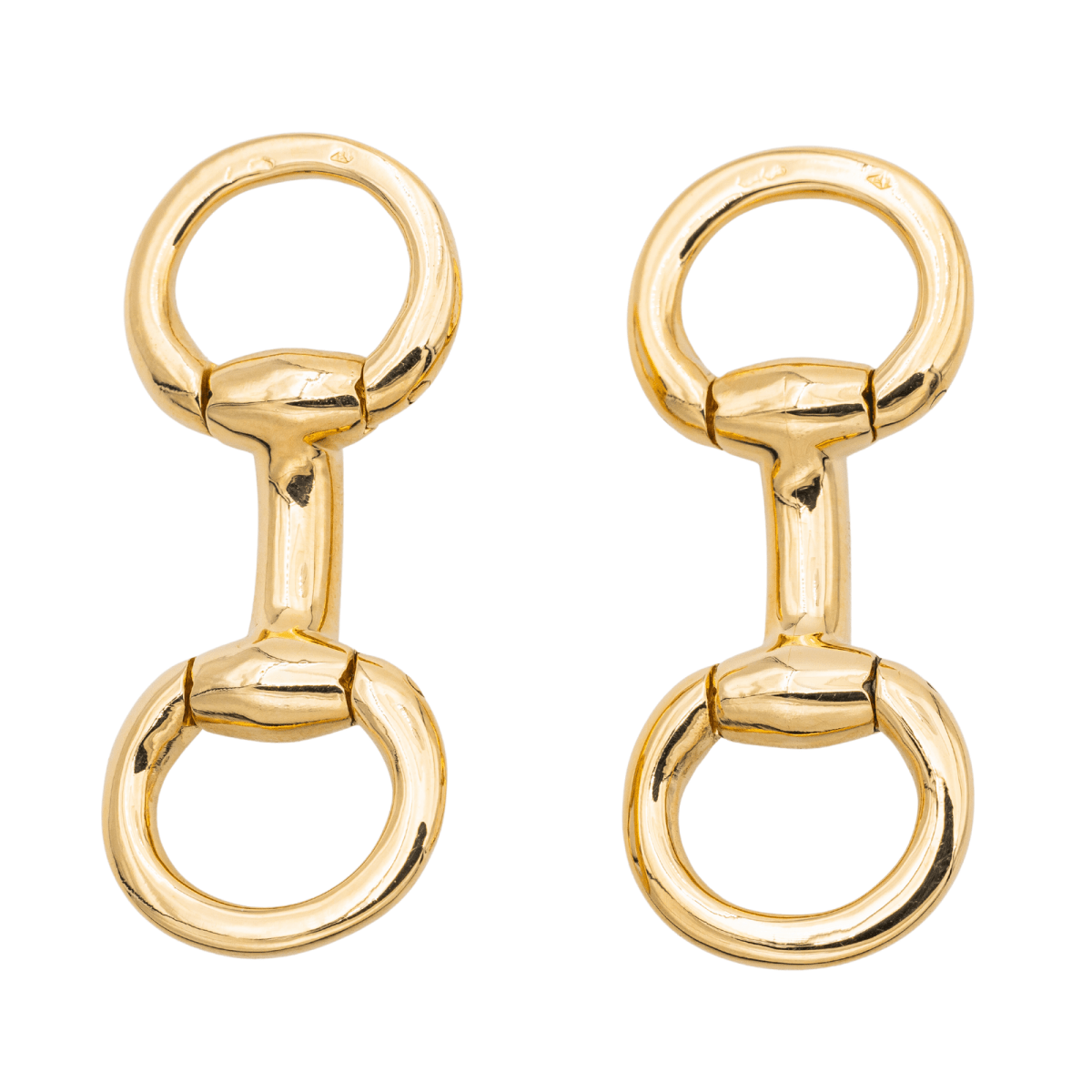 Hermès Boutons de manchette Or jaune - Maison Eloe