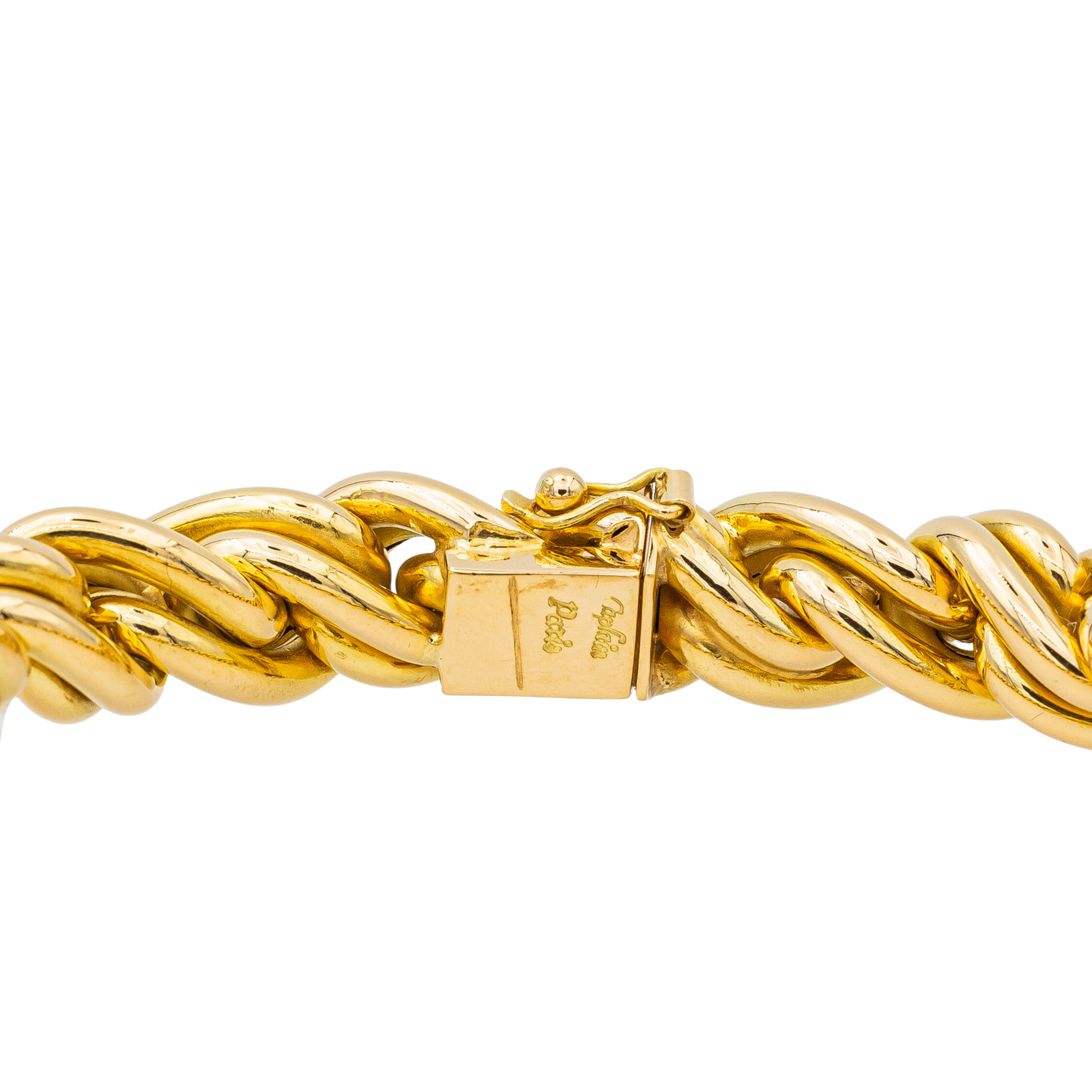 Caplain Saint André Yellow Gold Bracelet