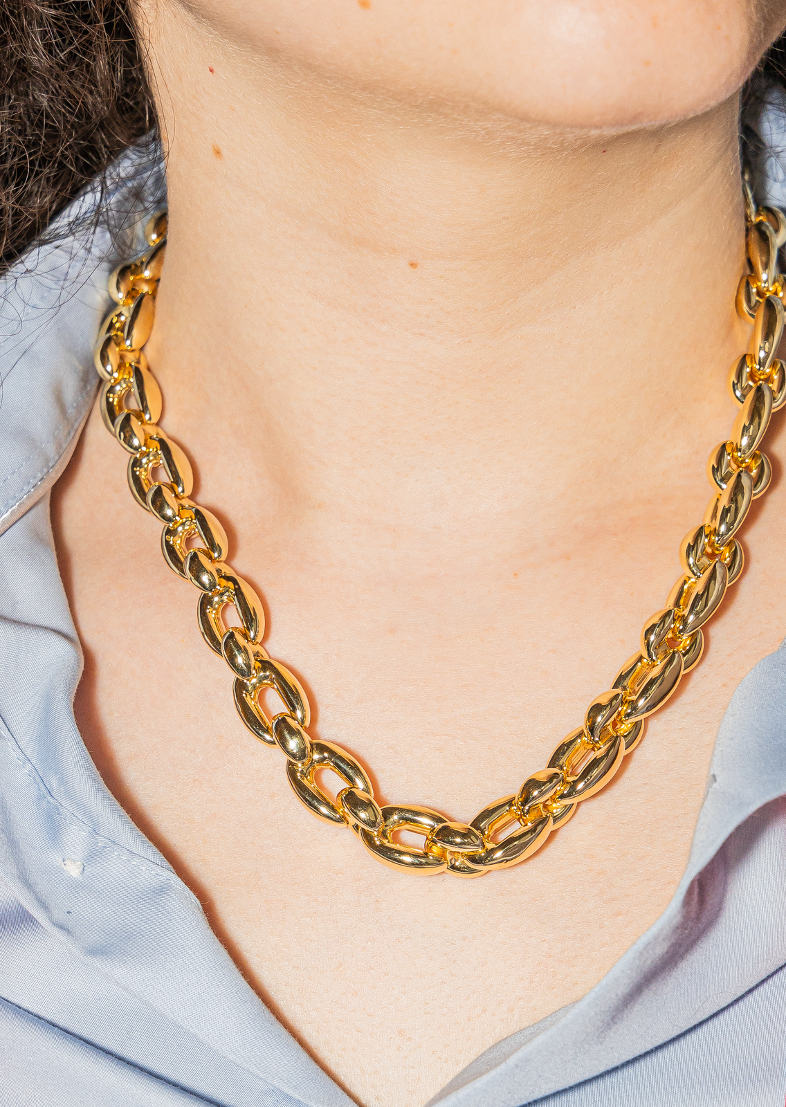 Caplain Saint André Yellow Gold Necklace