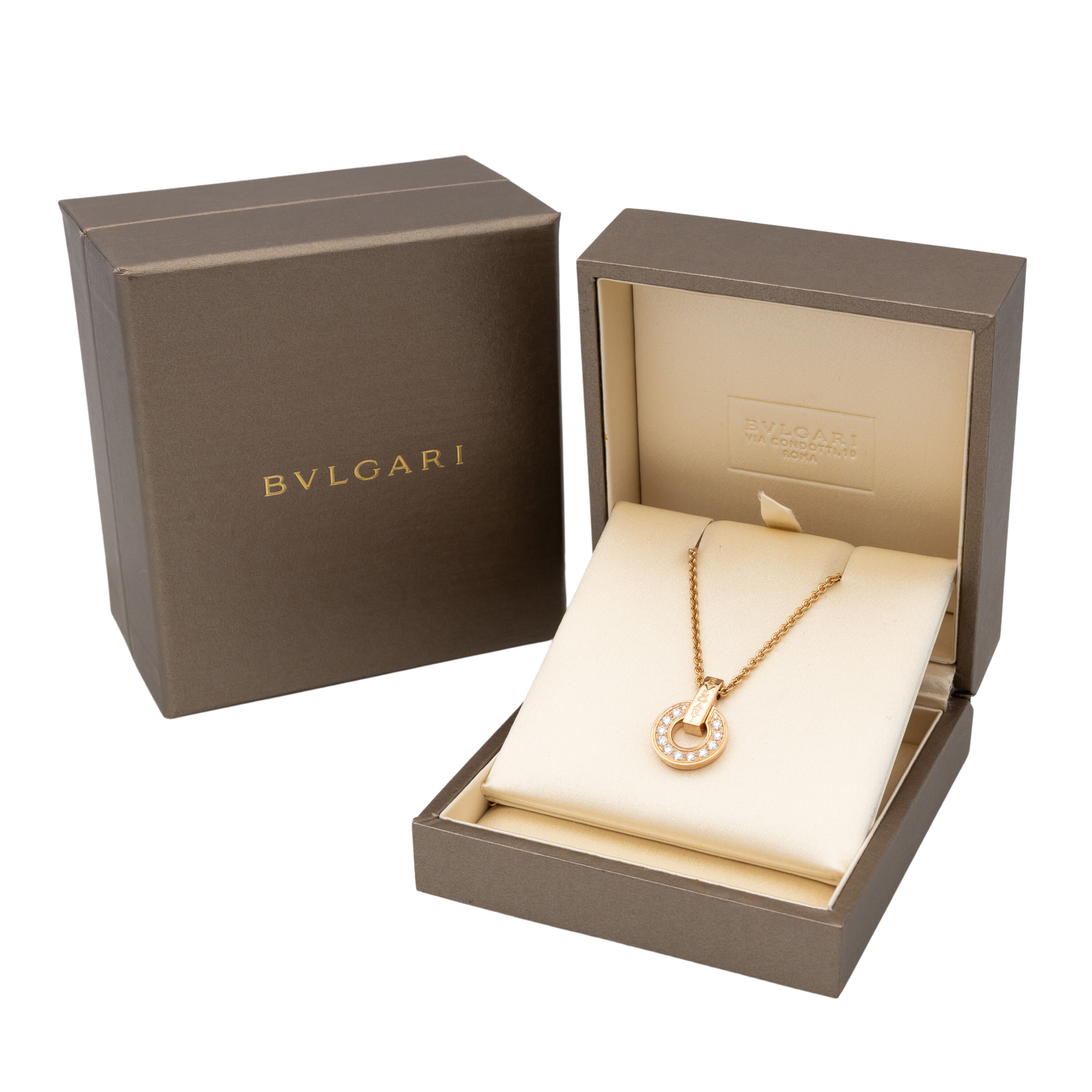 Bulgari Bulgari Necklace Bulgari Rose gold Diamond