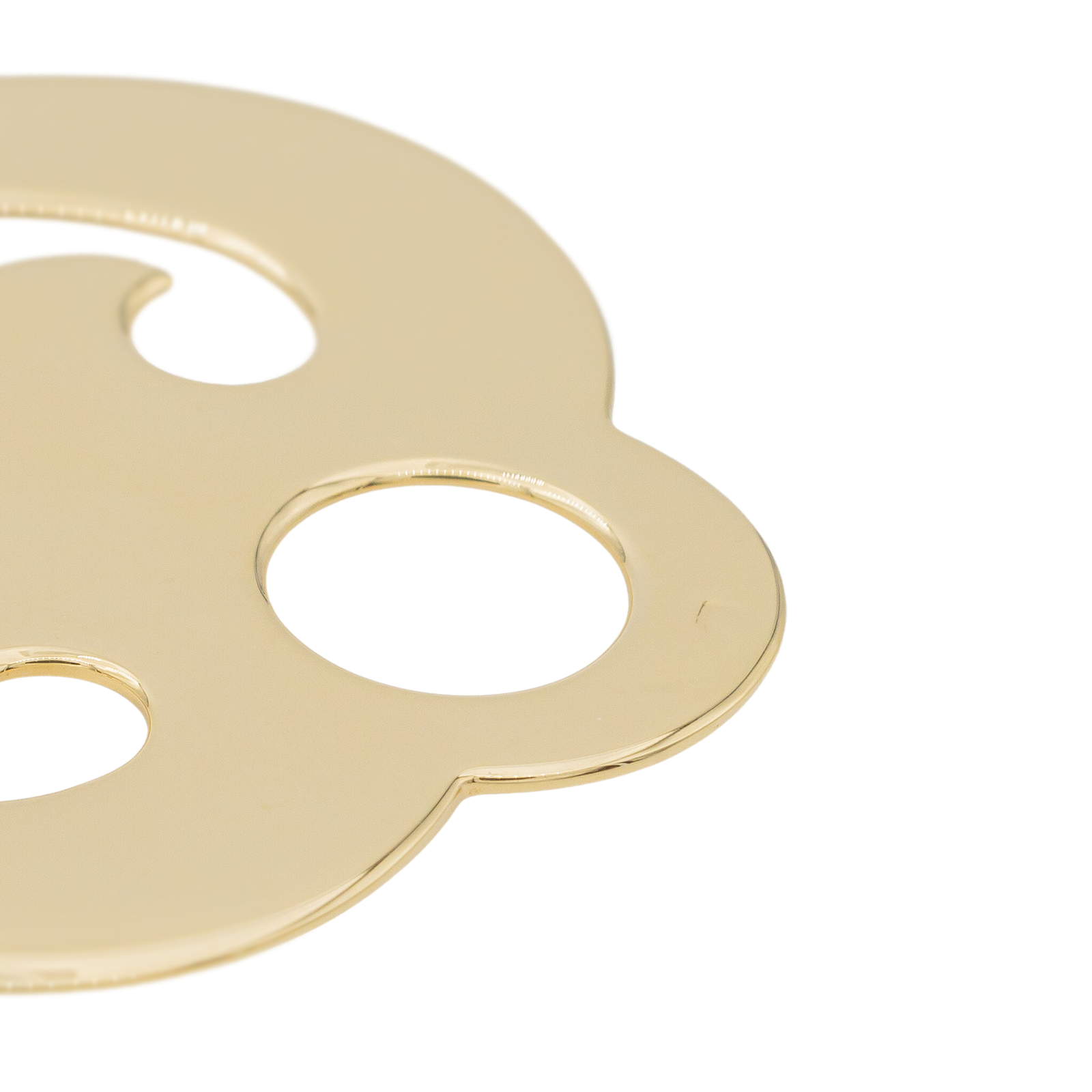 OJ Perrin Heart Pendant Heart Legend Yellow Gold