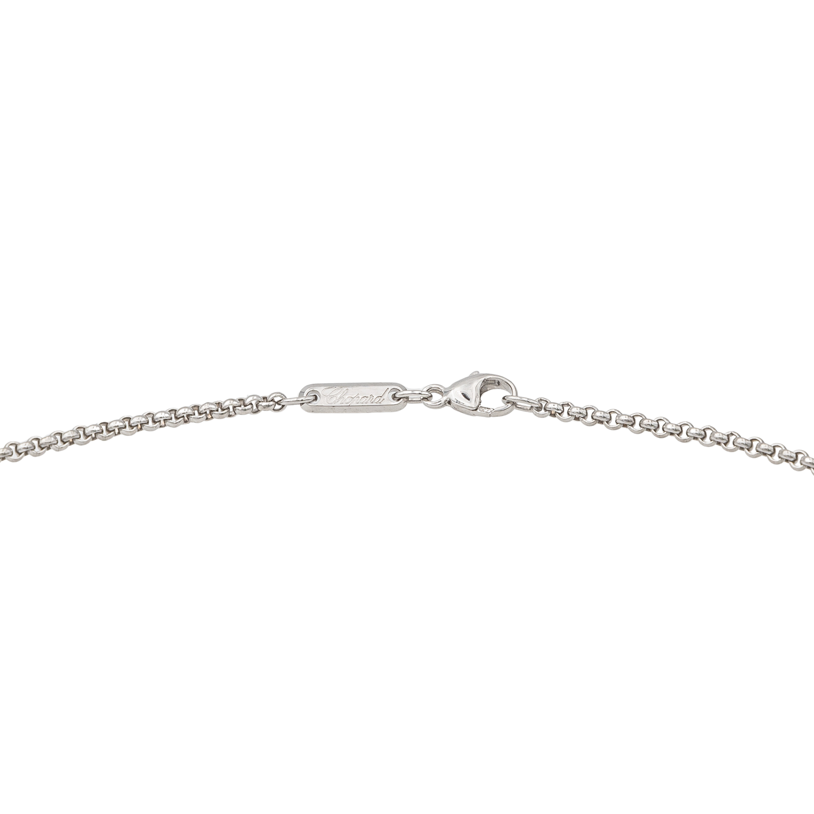 Chopard Happy Diamonds Necklace White gold Diamond