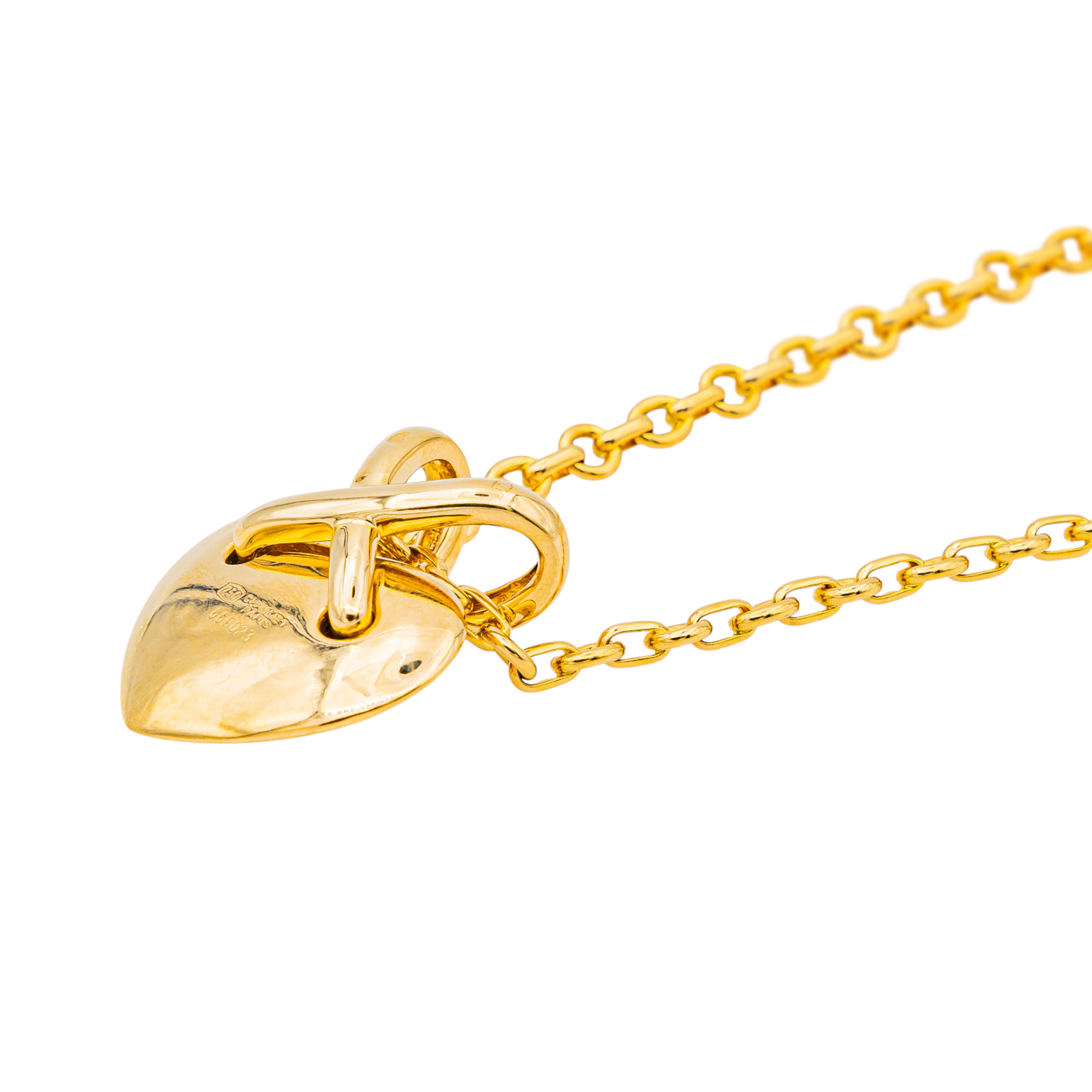 Chaumet Collier Pendentif Cœur lien Or jaune