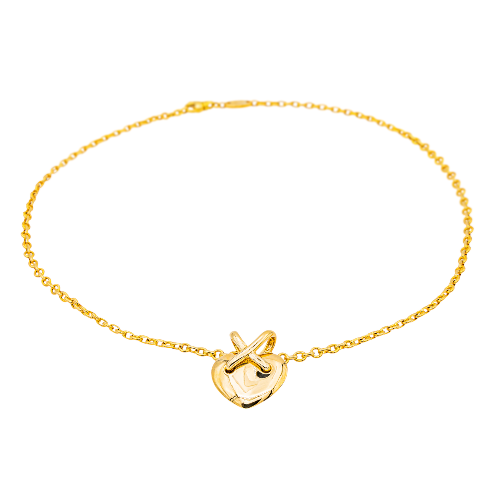 Chaumet Collier Pendentif Cœur lien Or jaune