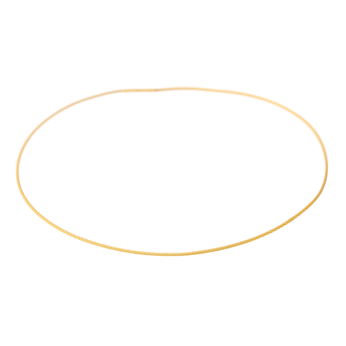 Fred Collier Câble Or jaune - Maison Eloe