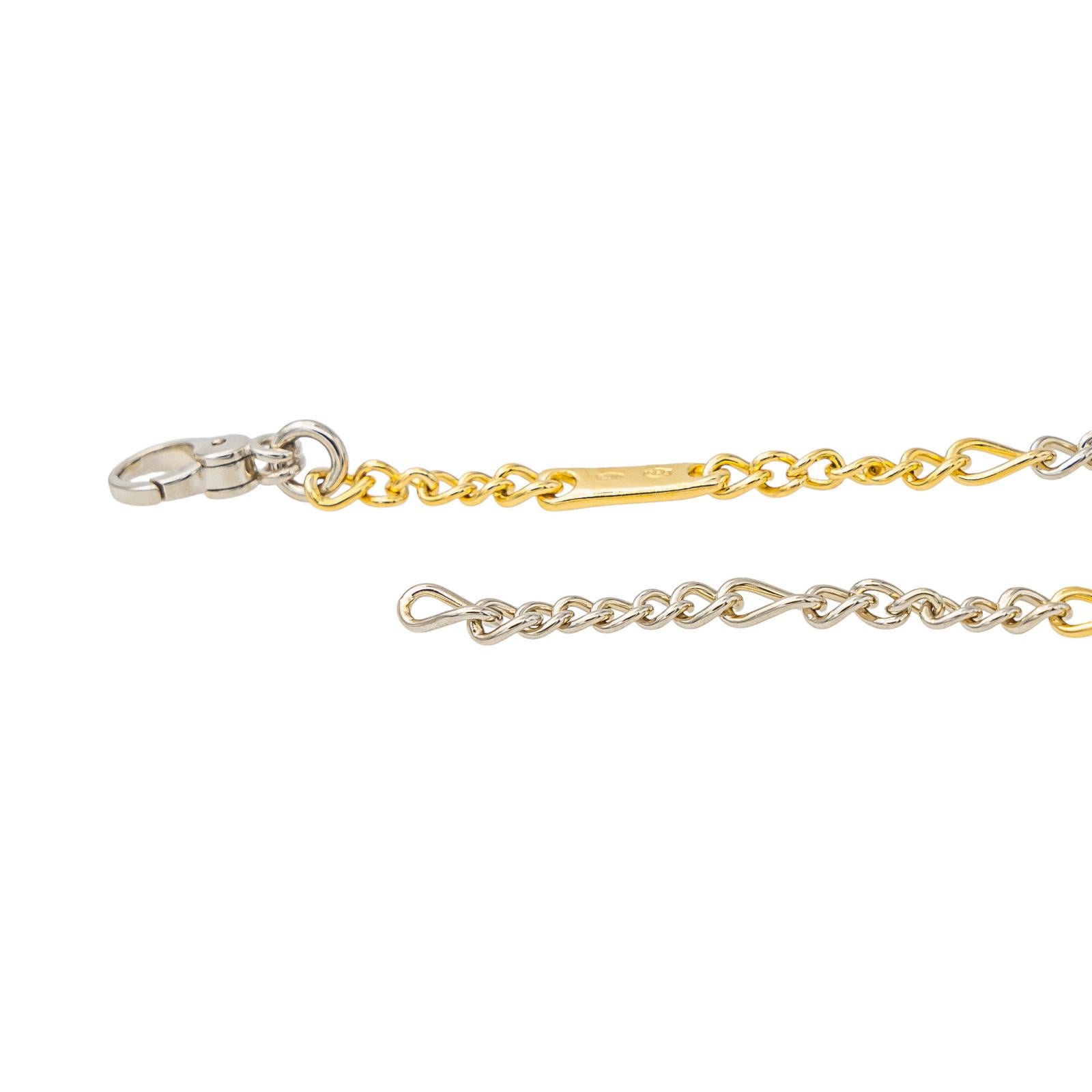 Pomellato White Gold Chain Necklace, White Gold