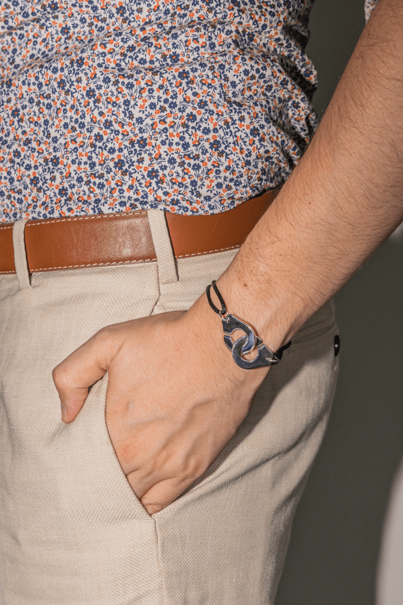 Dinh Van Bracelet Menottes Argent - Maison Eloe