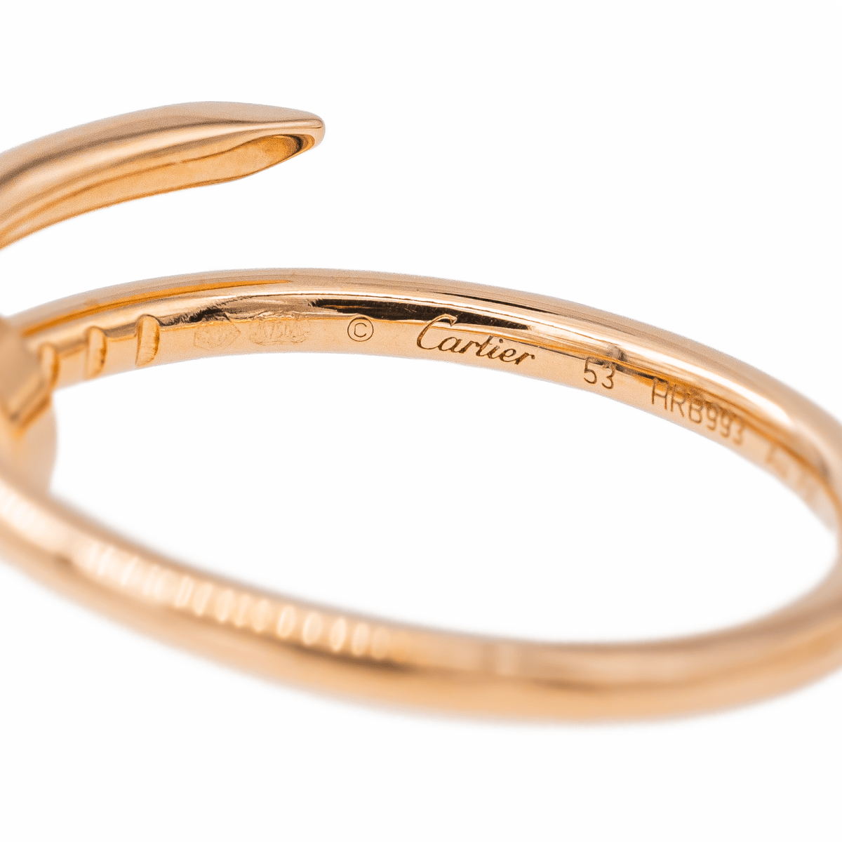 Cartier Bague Juste un clou Or rose - Maison Eloe