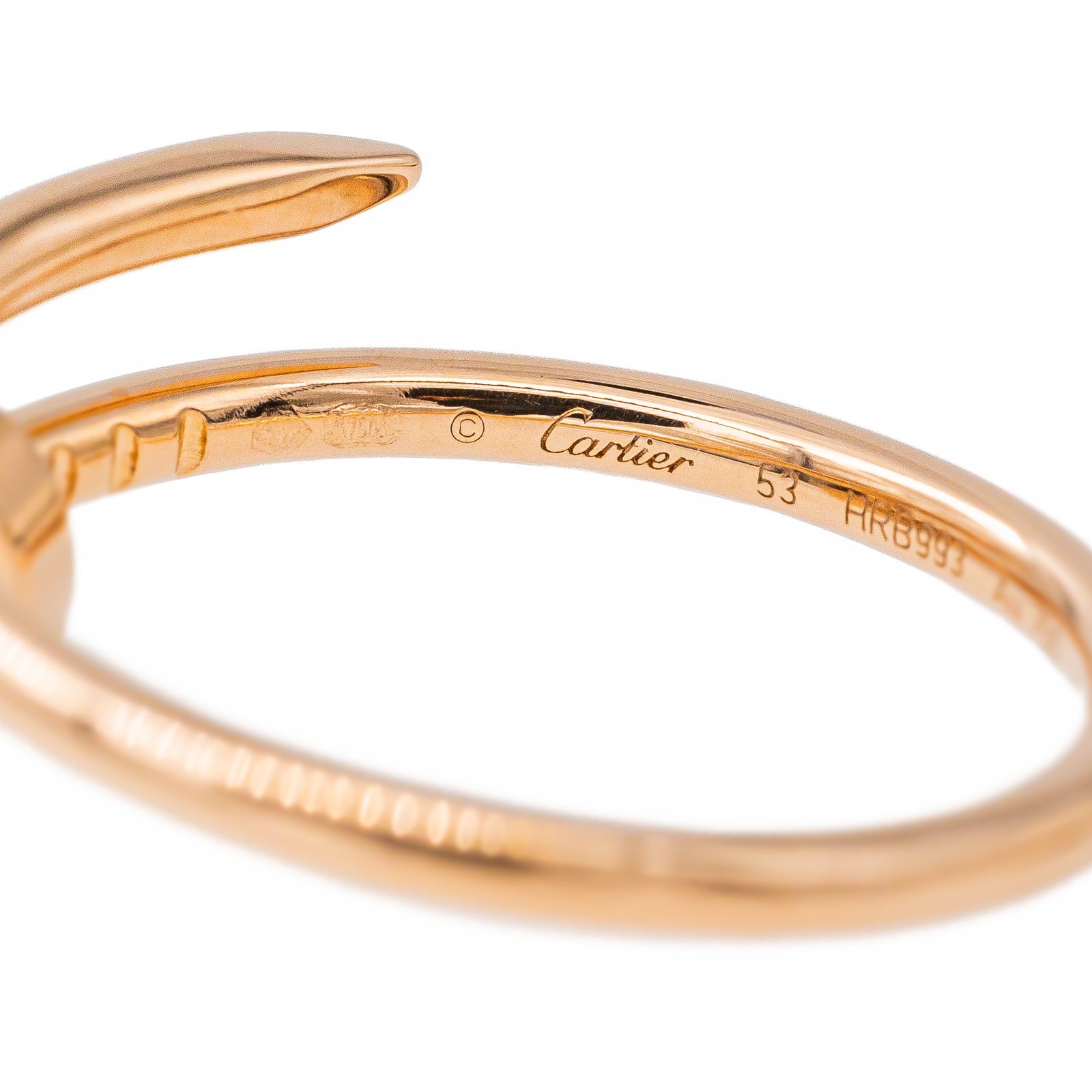 Cartier Just a Nail Ring Rose Gold