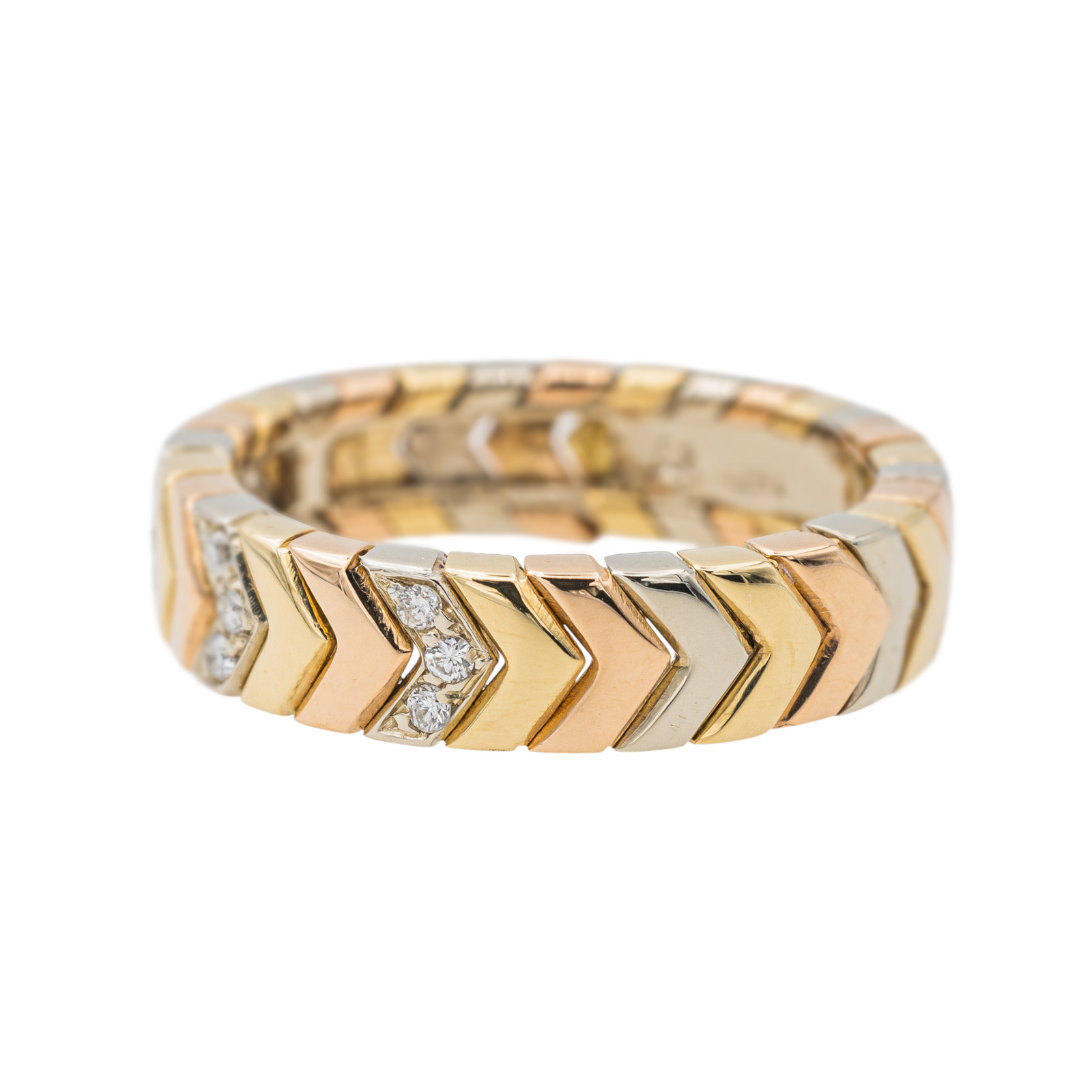 Cartier Ring Yellow gold, Pink gold, White gold Diamond