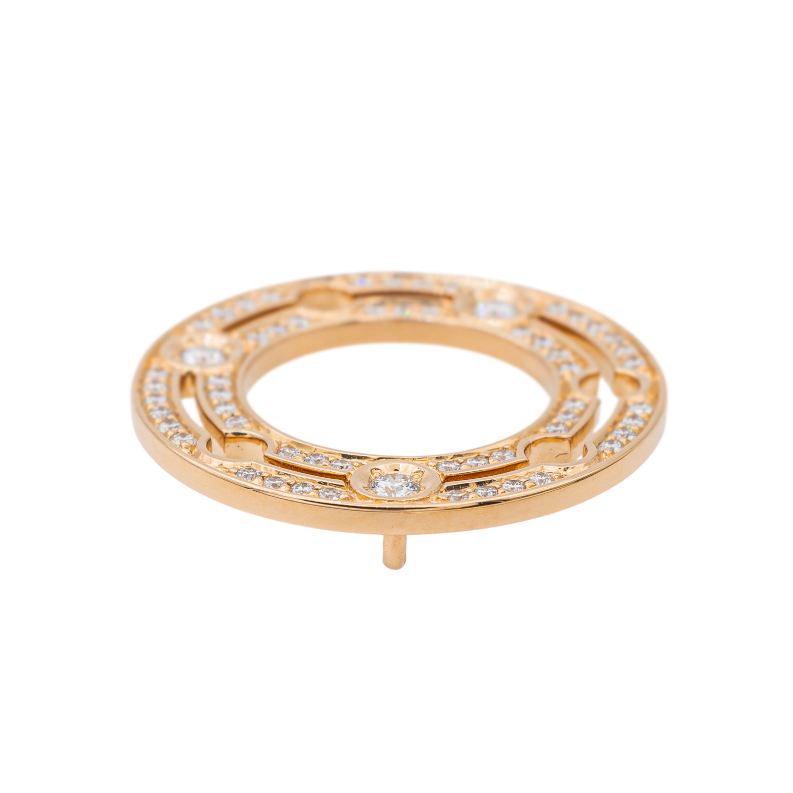 Dinh Van Pulse Necklace Rose gold Diamond