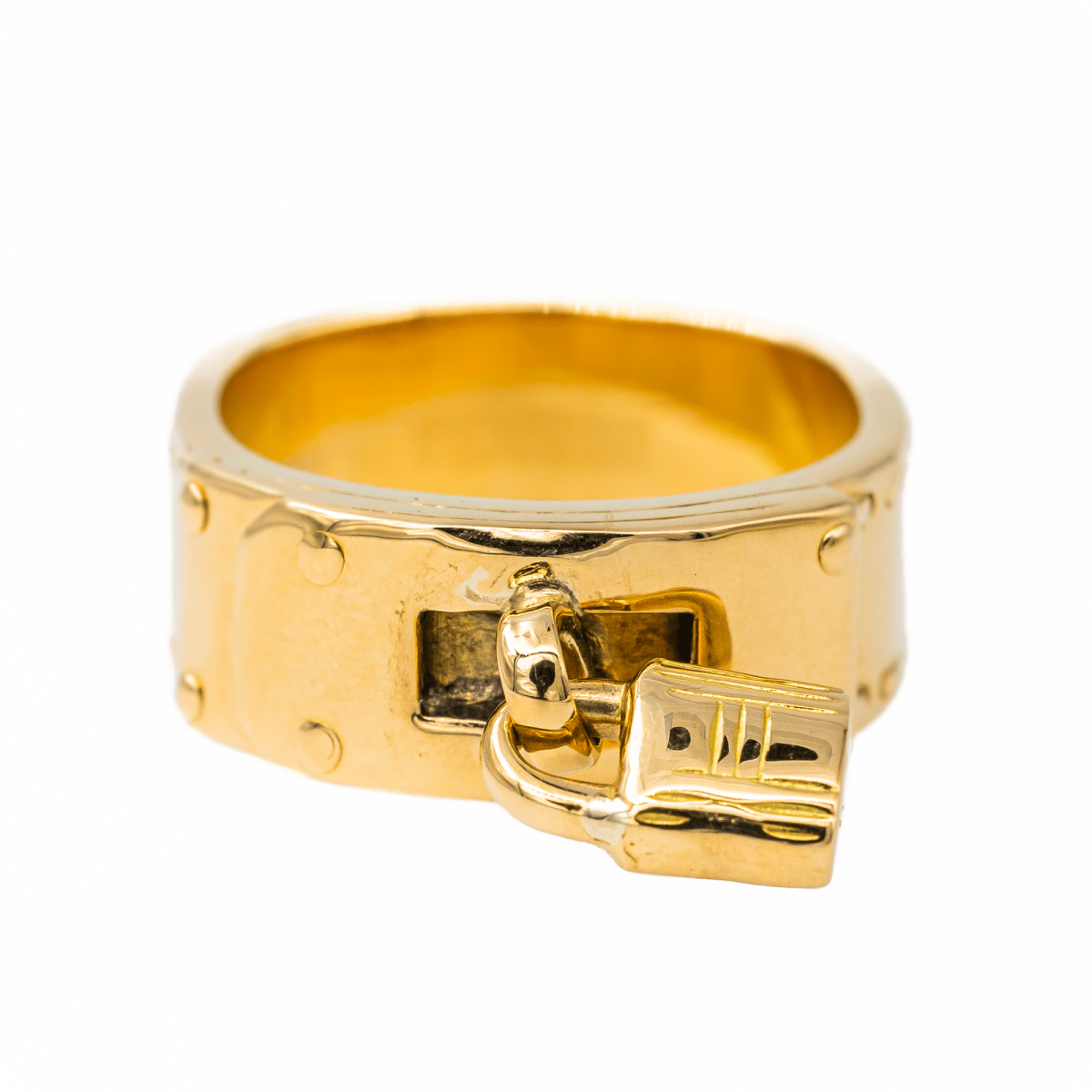 Hermès Bague Kelly Or jaune - Maison Eloe