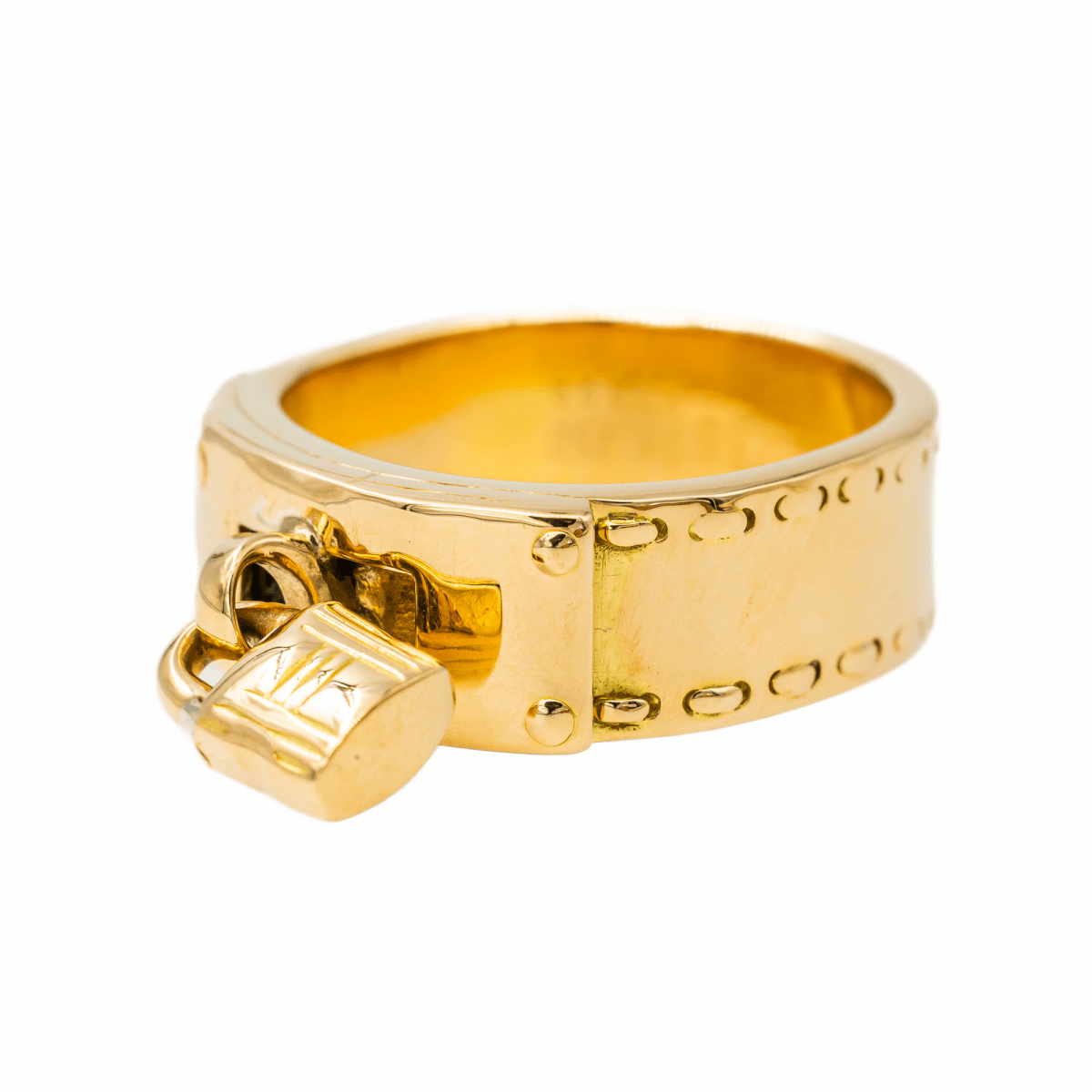 Hermès Bague Kelly Or jaune - Maison Eloe