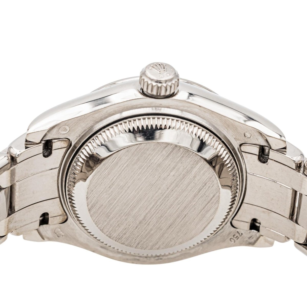 Rolex Montre Datejust Pearlmaster Or blanc Diamant - Maison Eloe