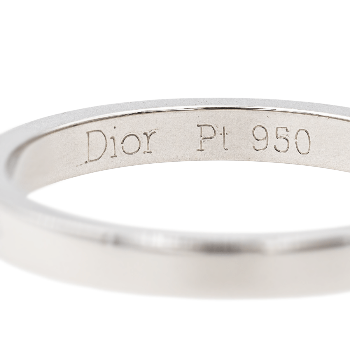 Dior Bague Platine Diamant - Maison Eloe