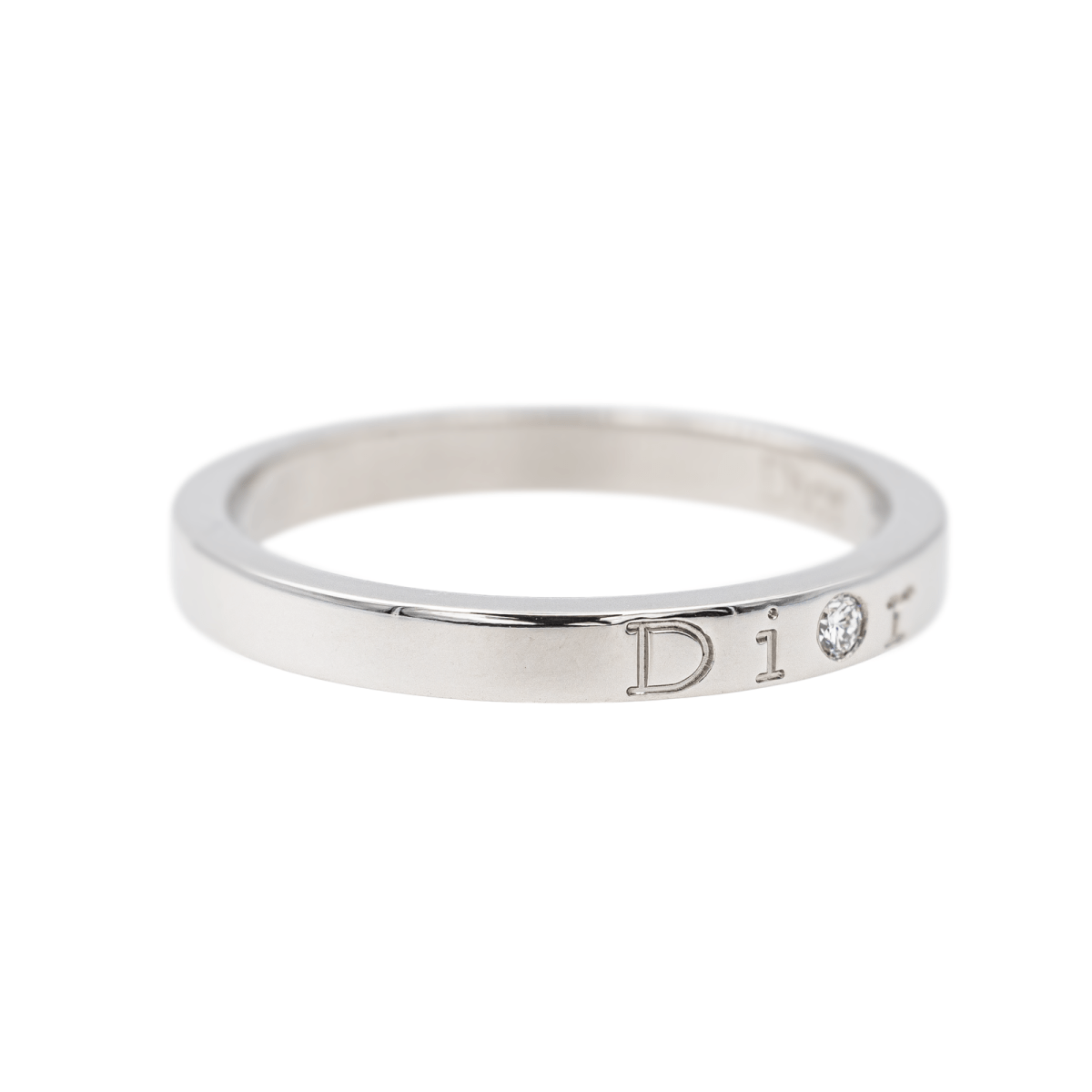 Dior Bague Platine Diamant - Maison Eloe
