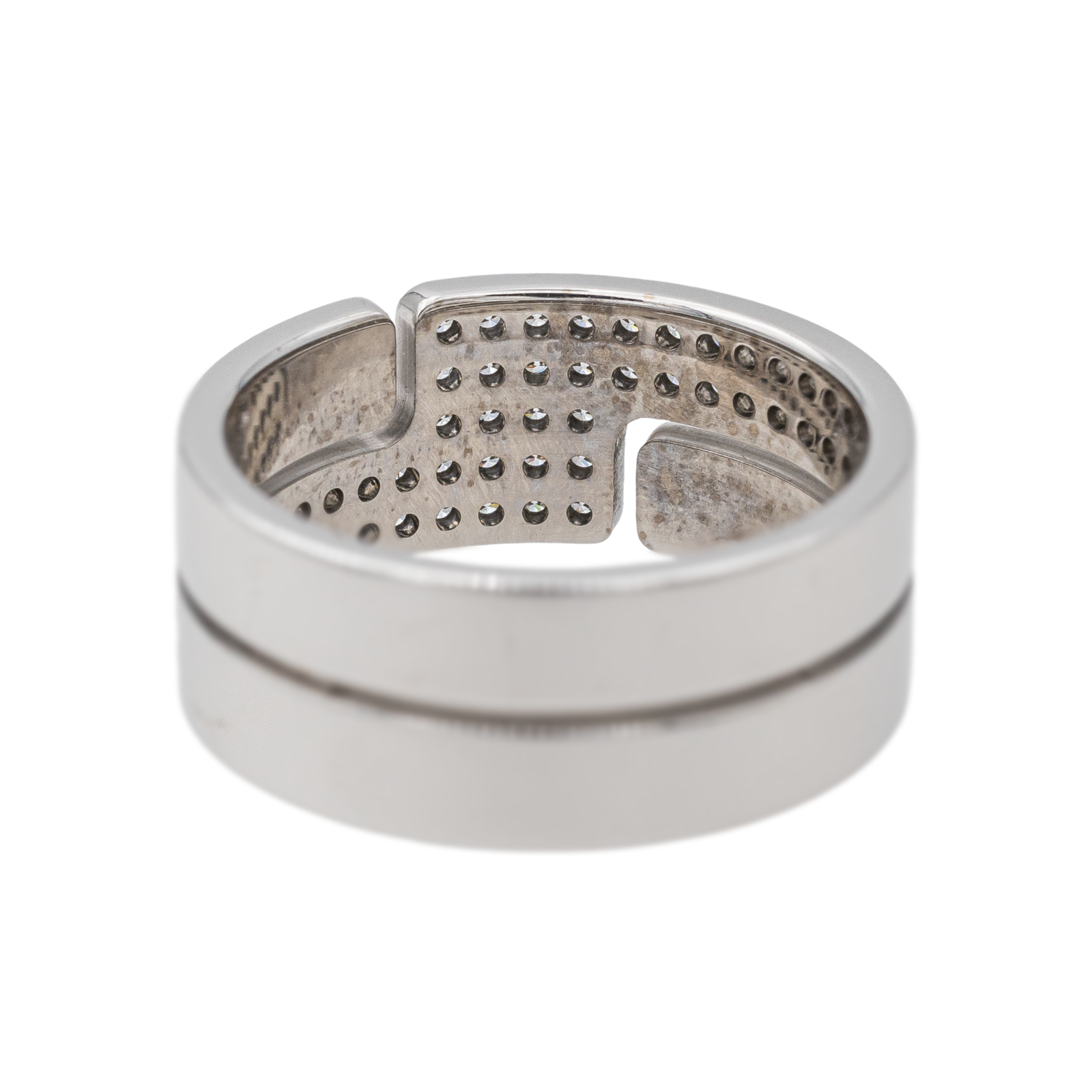 Dinh Van Seventies Ring White Gold Diamond