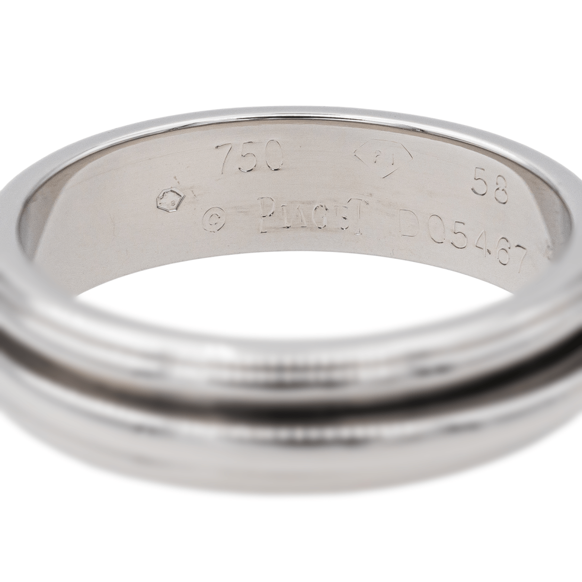 Piaget Bague Alliance Possession Or Blanc - Maison Eloe