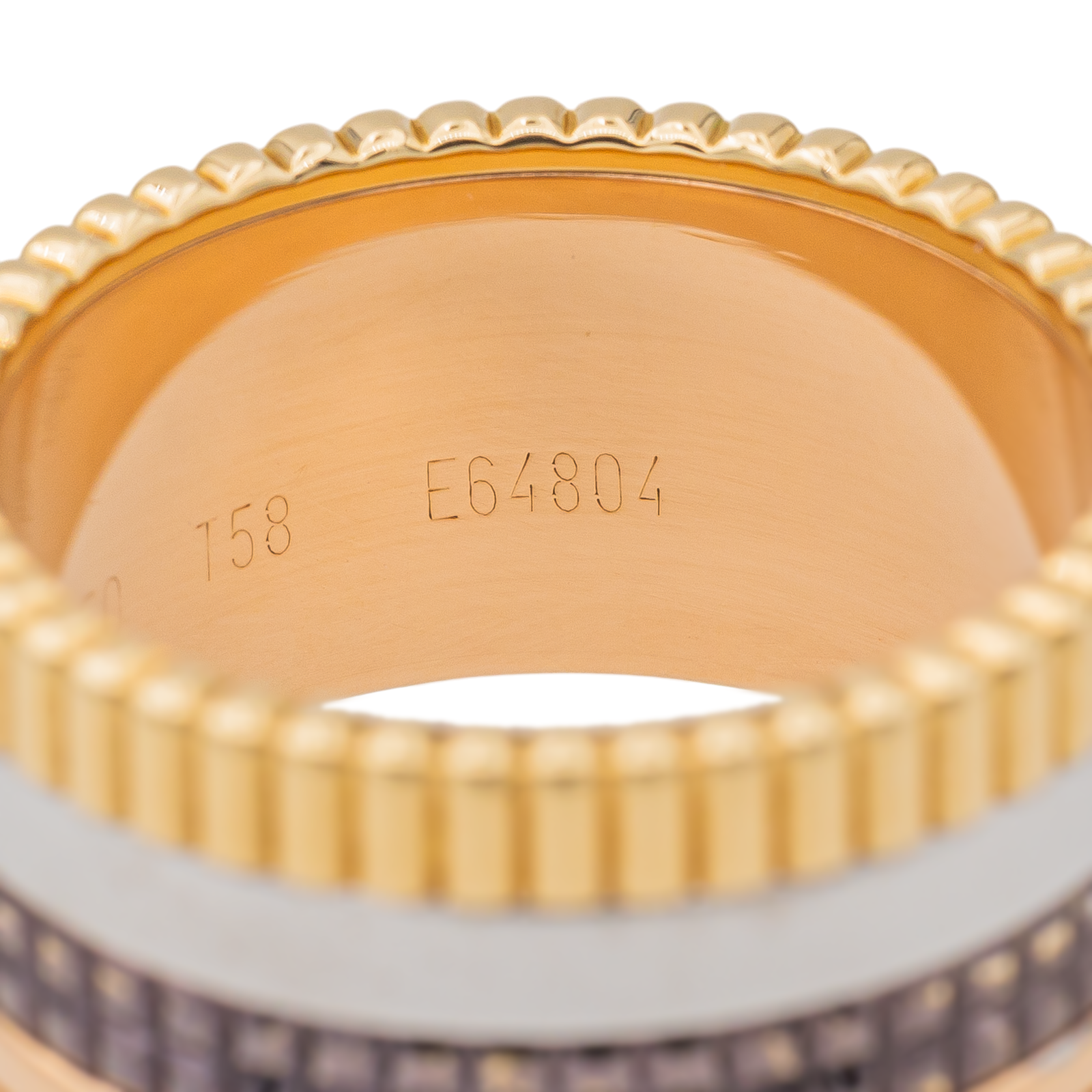 Boucheron Ring Quatre Yellow gold, White gold, Rose gold