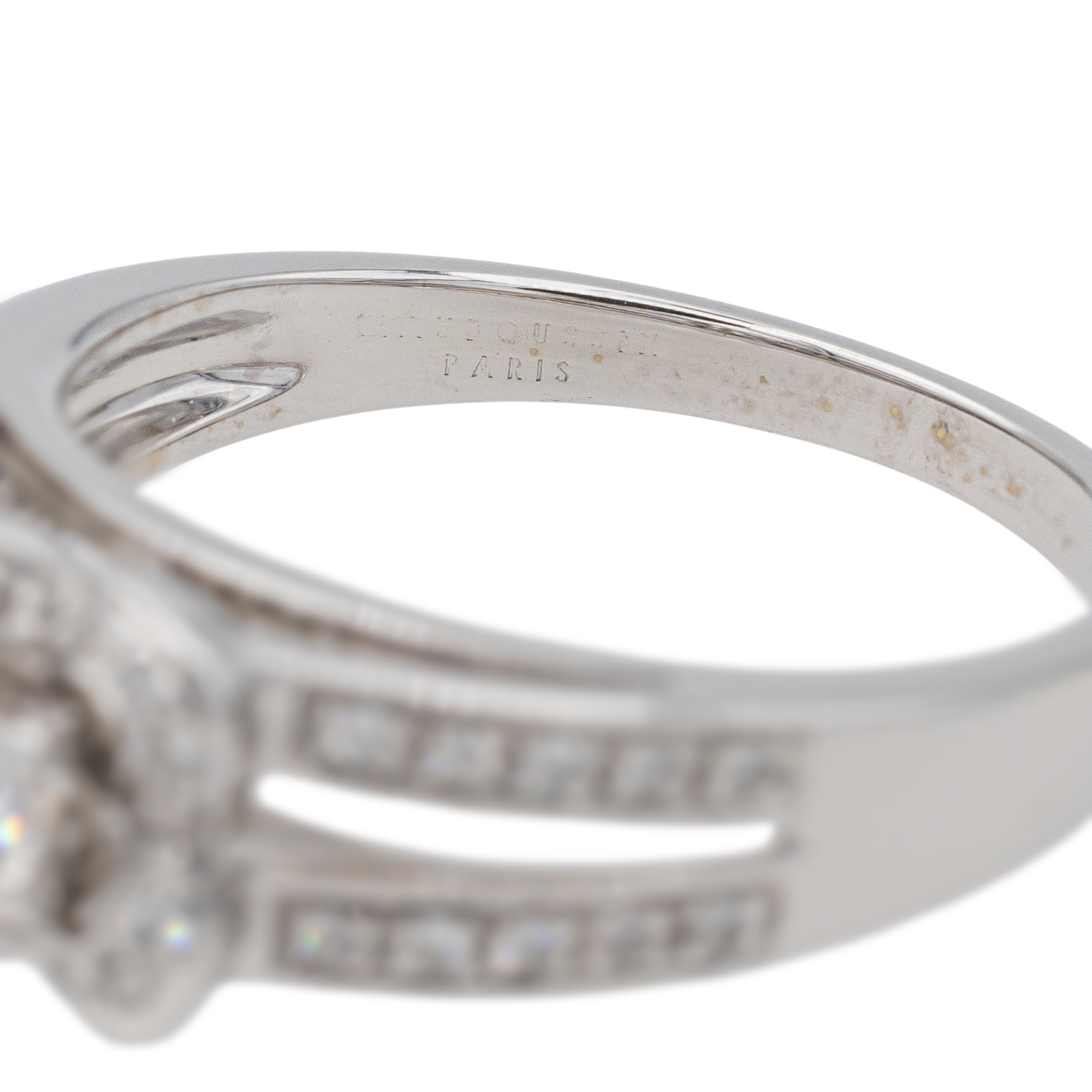 Mauboussin Chance of Love Ring White Gold Diamonds