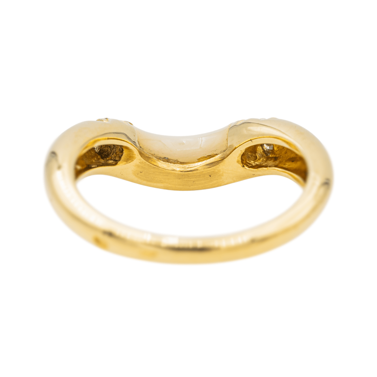 Cartier Bague Or jaune Pierre de lune - Maison Eloe