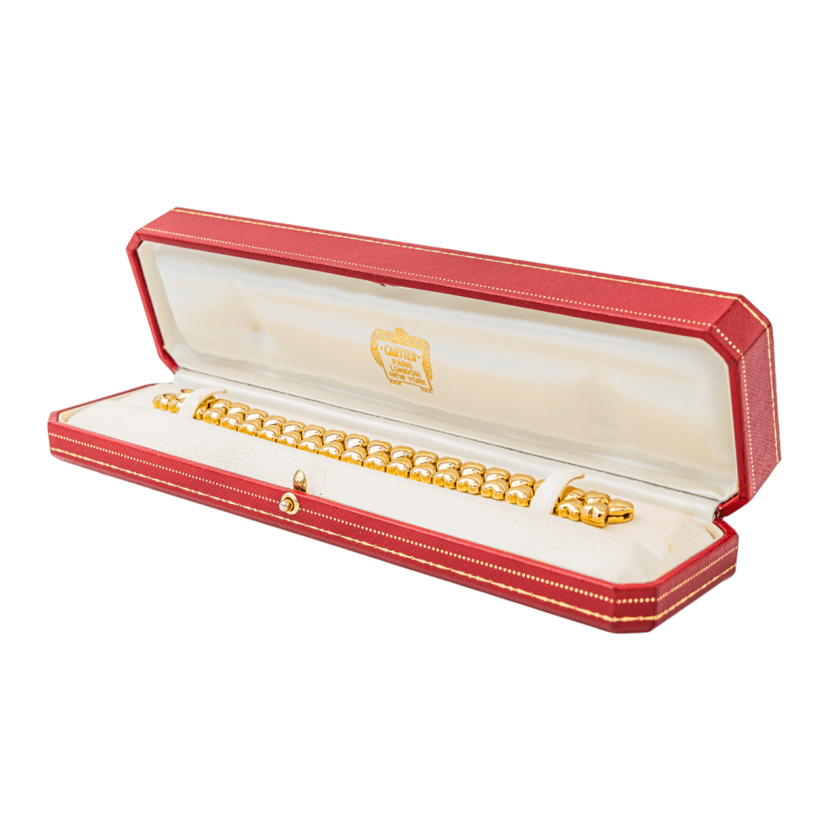 Cartier Bracelet Double cœur Or jaune - Maison Eloe