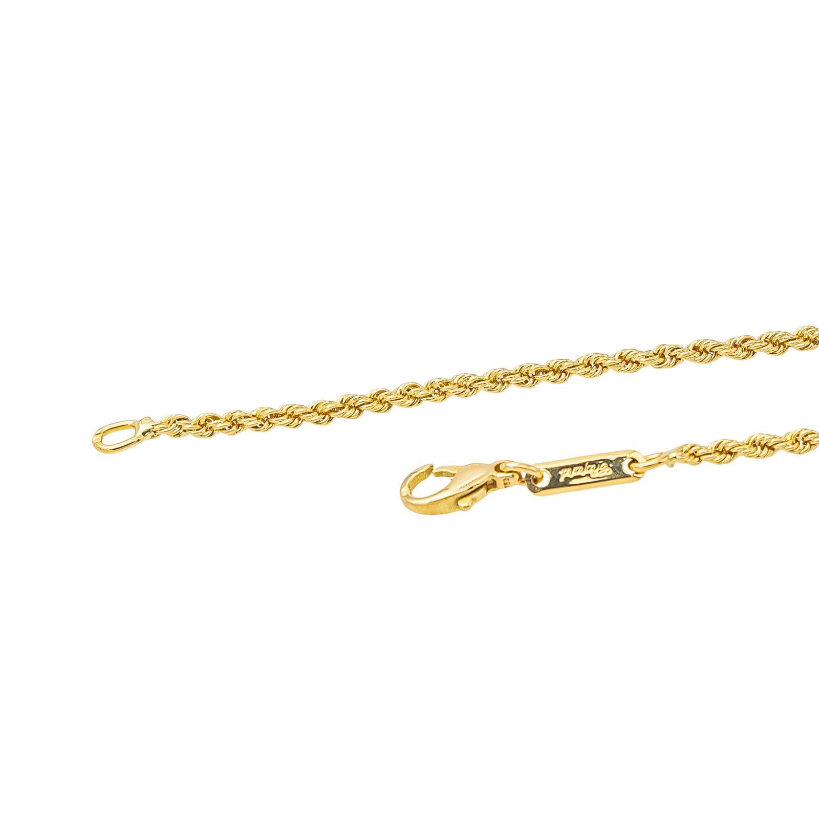 Chopard Happy Clown Necklace Yellow Gold Diamond