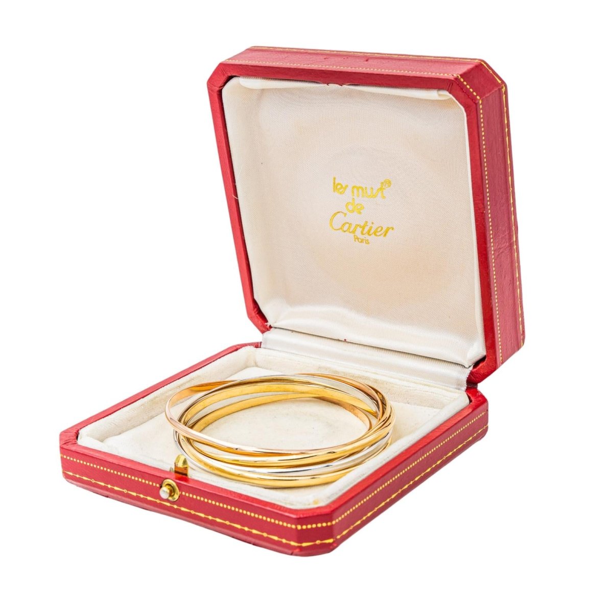 Cartier Bracelet Trinity Or jaune, Or rose, Or blanc - Maison Eloe