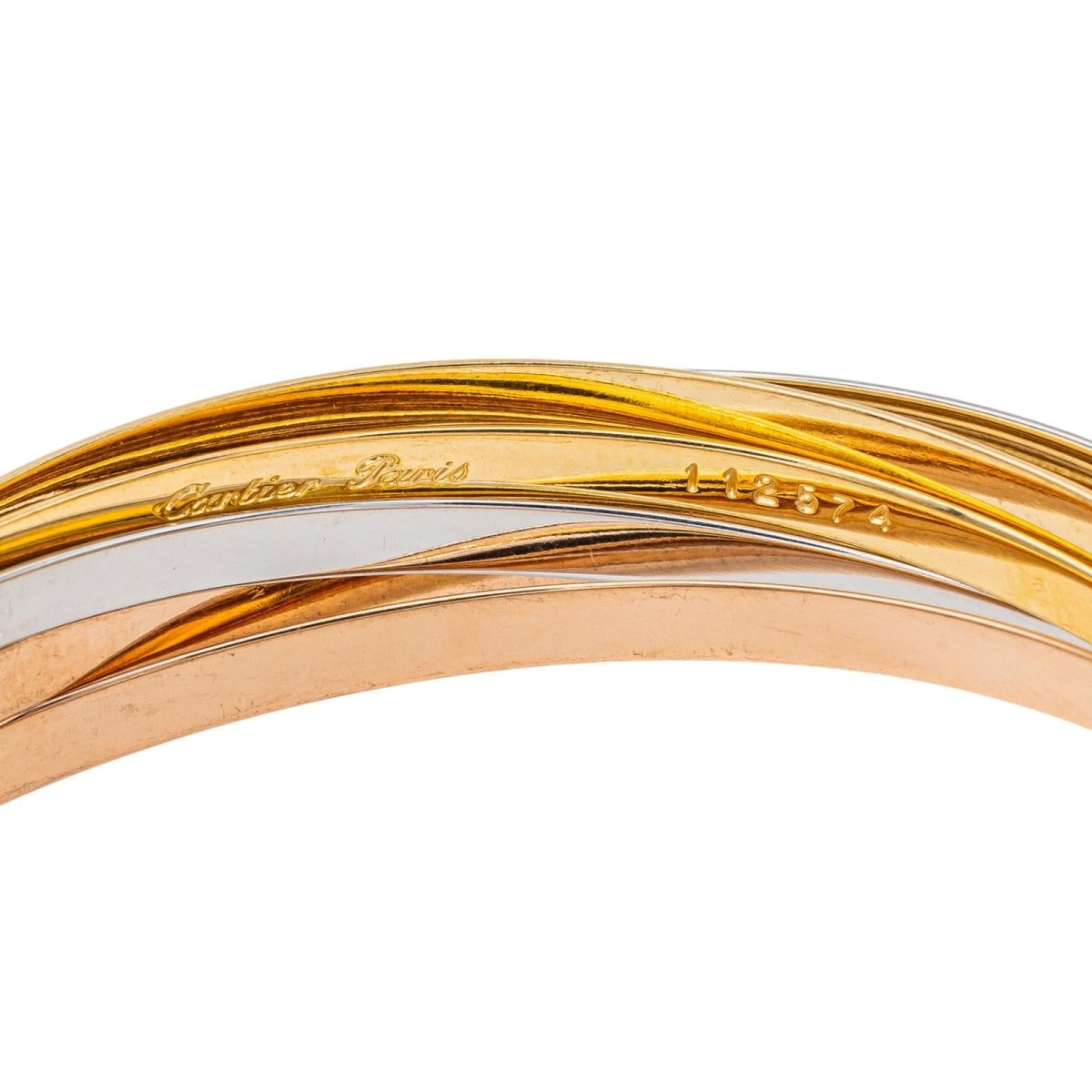 Cartier Bracelet Trinity Or jaune, Or rose, Or blanc - Maison Eloe
