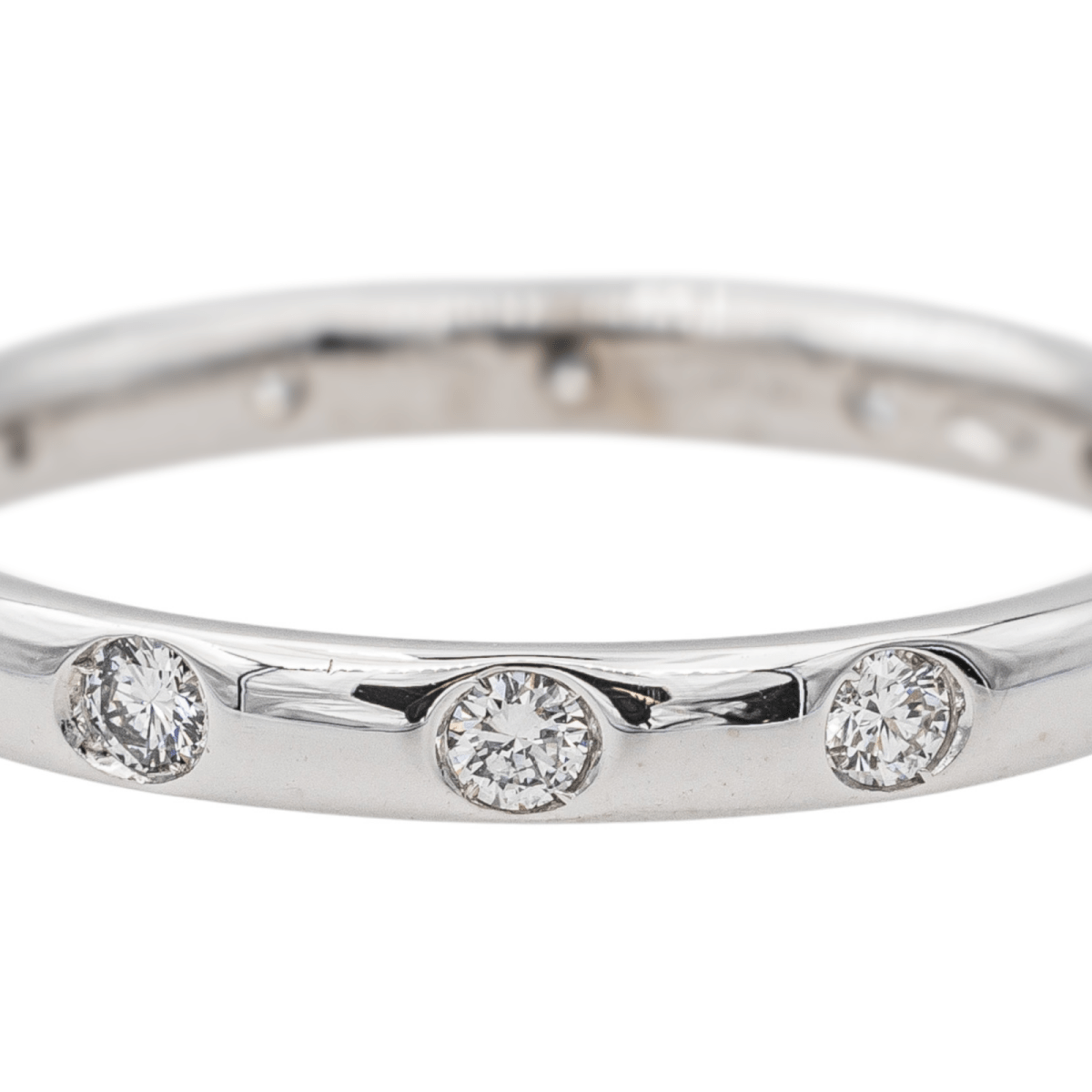 Pomellato Bague Lucciole Or blanc Diamant - Maison Eloe