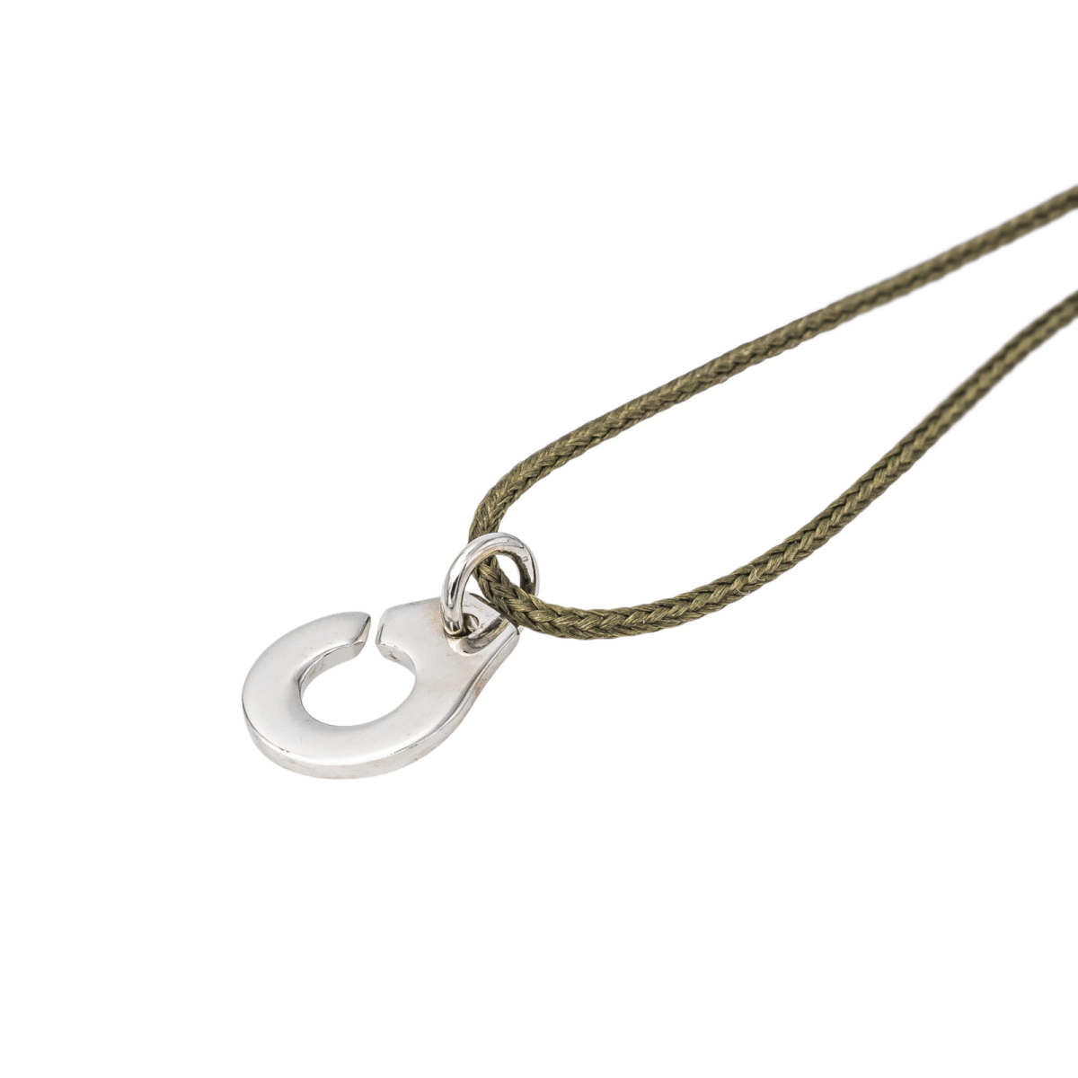 Dinh Van Bracelet Cordon Menottes Or blanc Diamant - Maison Eloe