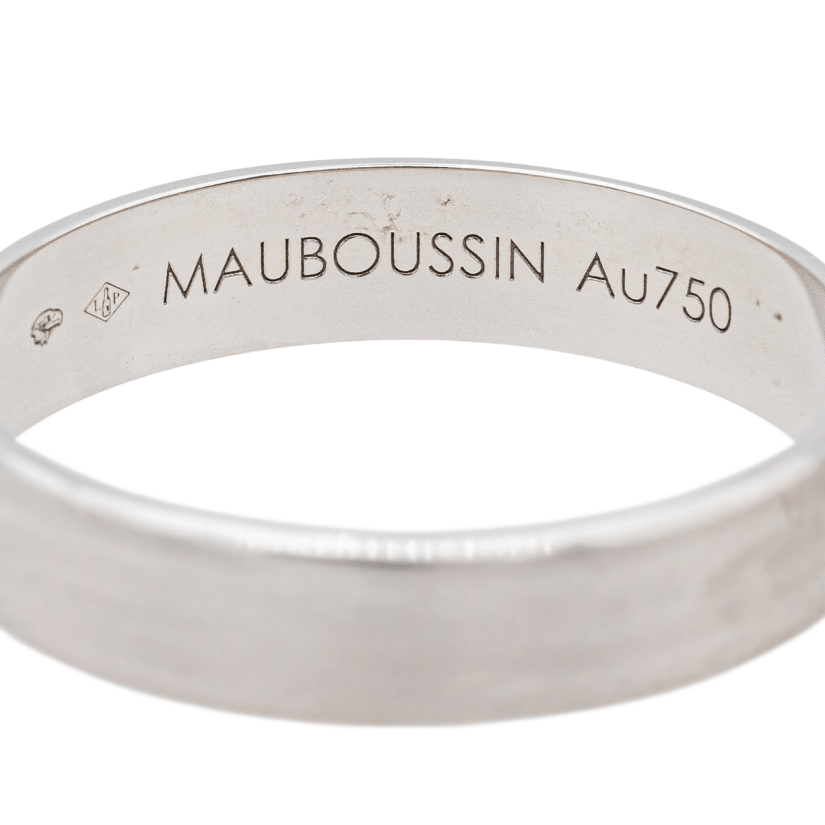 Mauboussin Bague Ruban du bonheur mon amour Or blanc - Maison Eloe