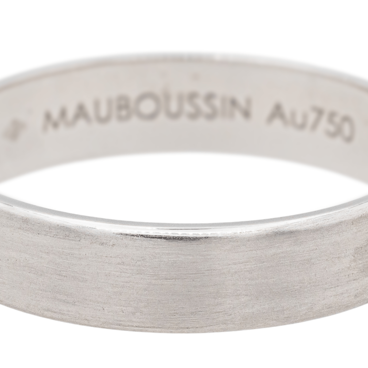 Mauboussin Bague Ruban du bonheur mon amour Or blanc - Maison Eloe