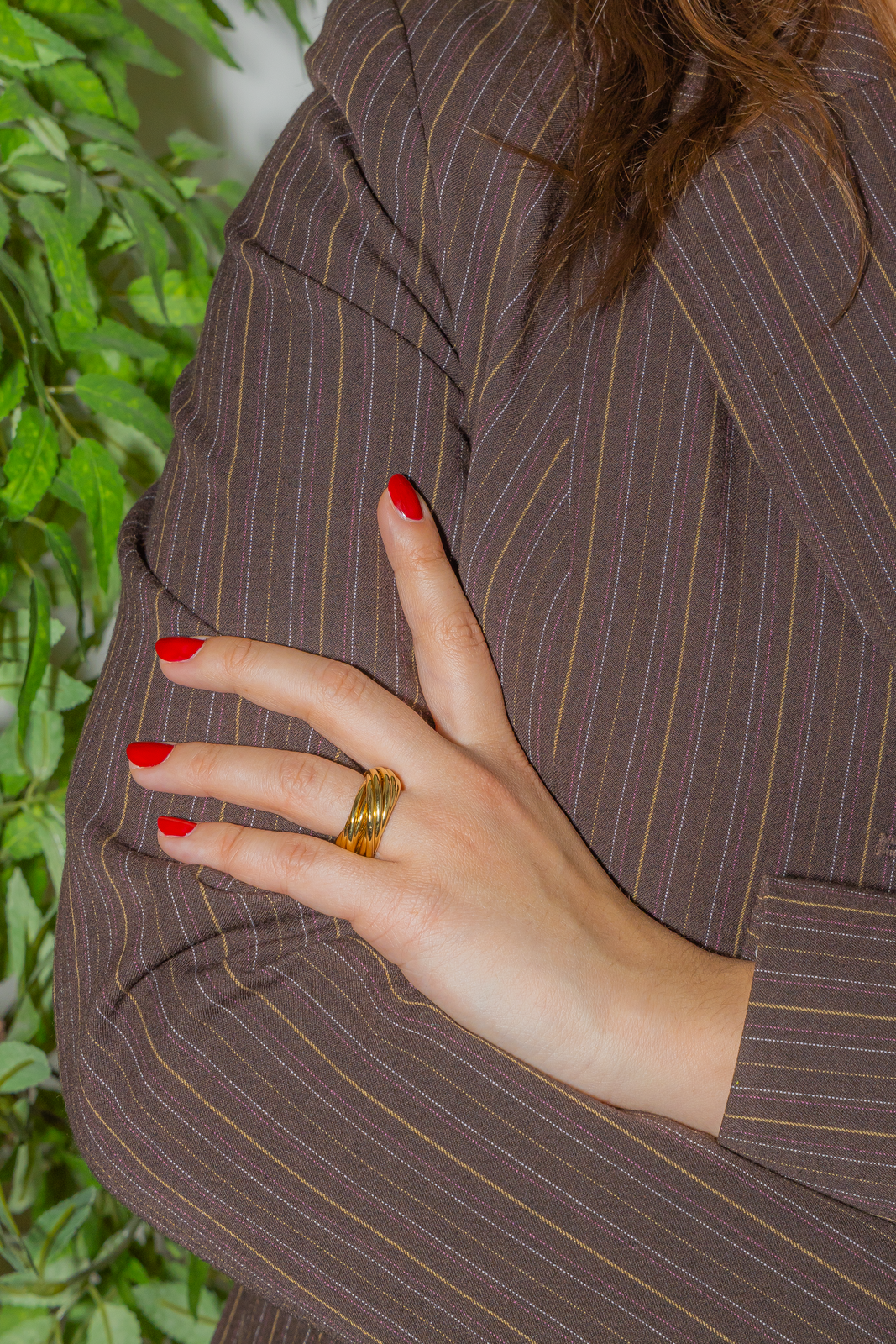 Pomellato Bague Milles cercles Or jaune