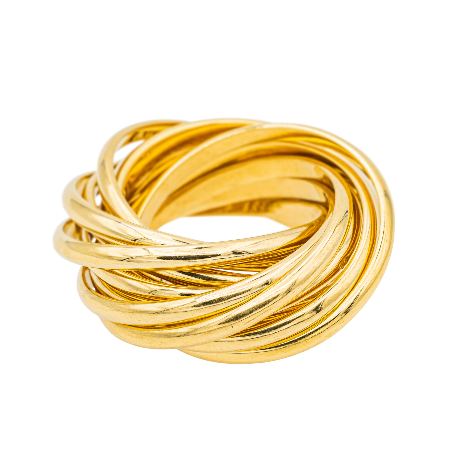 Pomellato Bague Milles cercles Or jaune