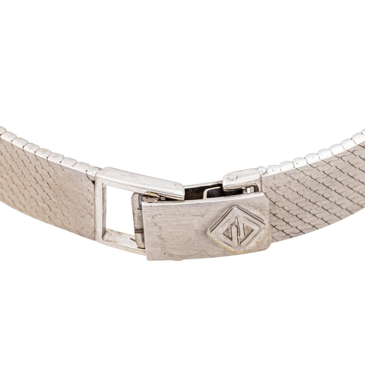 Omega Montre De Ville vintage Or blanc Diamants - Maison Eloe
