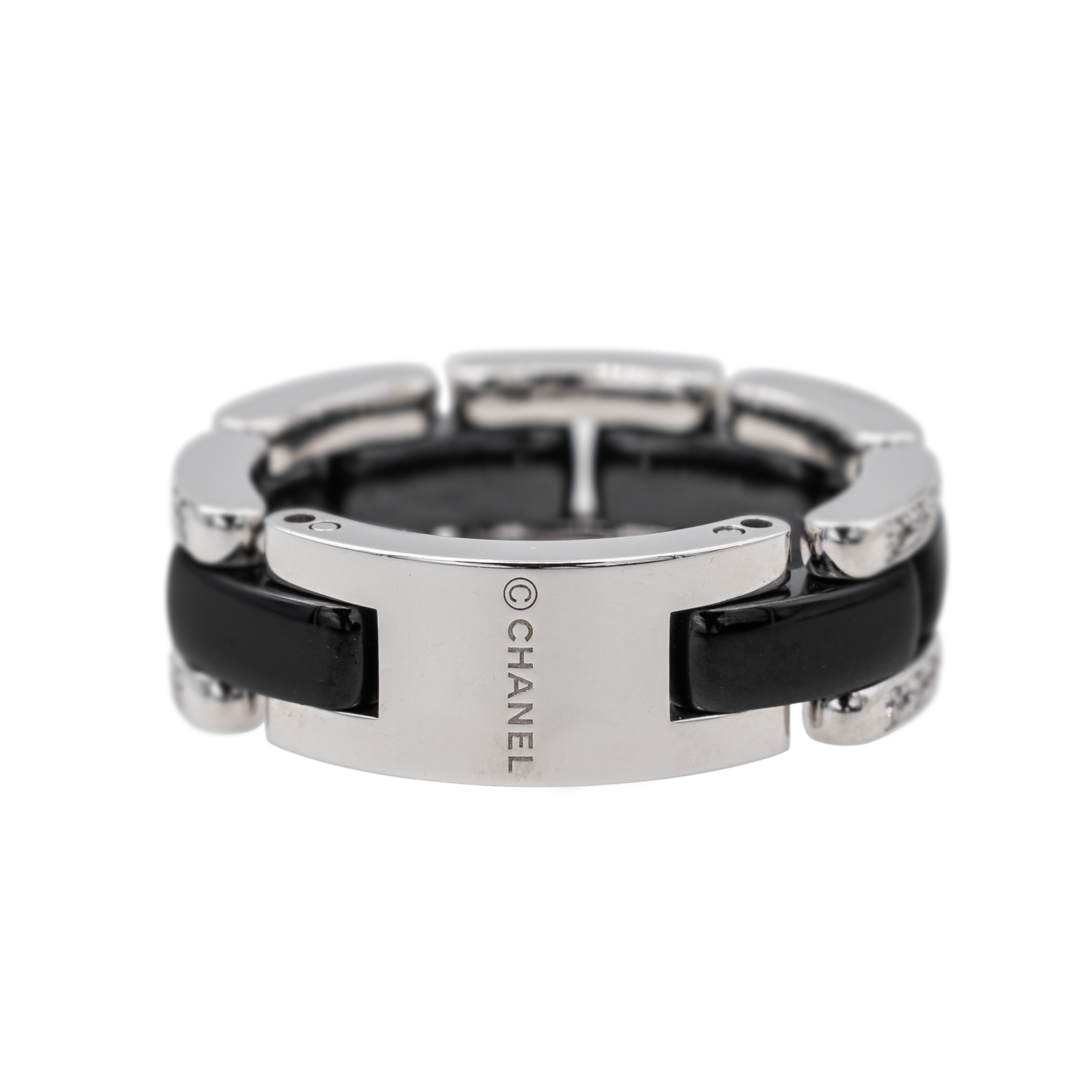 Chanel Ultra Ring White Gold, Ceramic Diamond