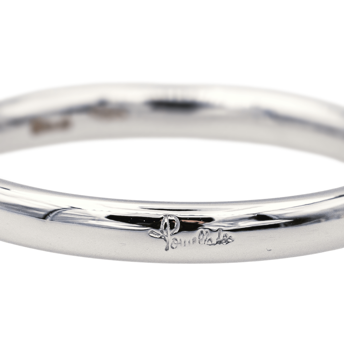 Pomellato Bague Alliance Lucciole Or blanc Diamant - Maison Eloe