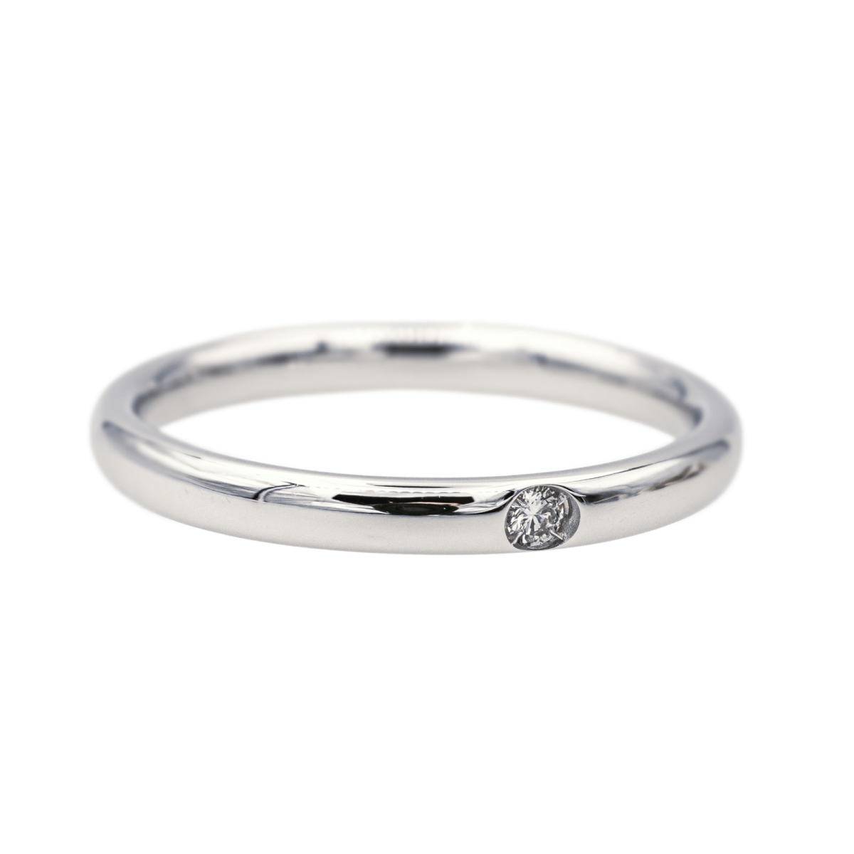 Pomellato Bague Alliance Lucciole Or blanc Diamant - Maison Eloe
