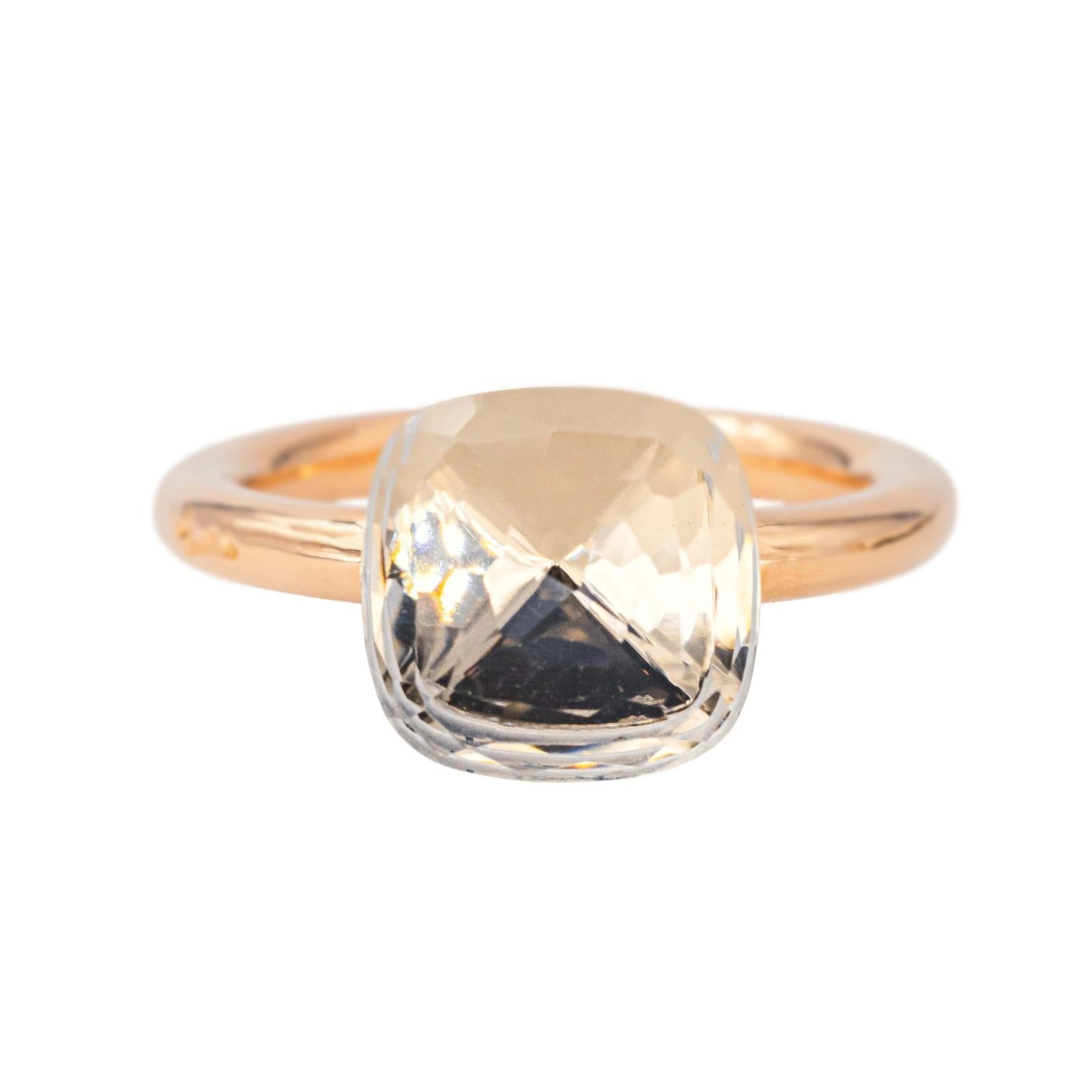 Pomellato Bague  Nudo  Or rose  Topaze