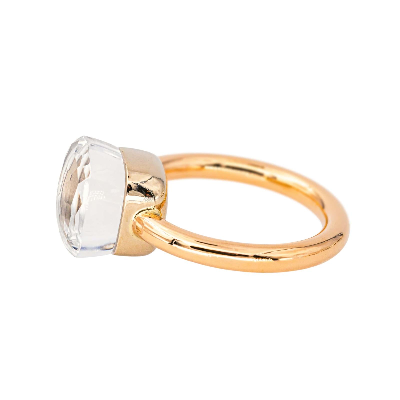 Pomellato Bague  Nudo  Or rose  Topaze