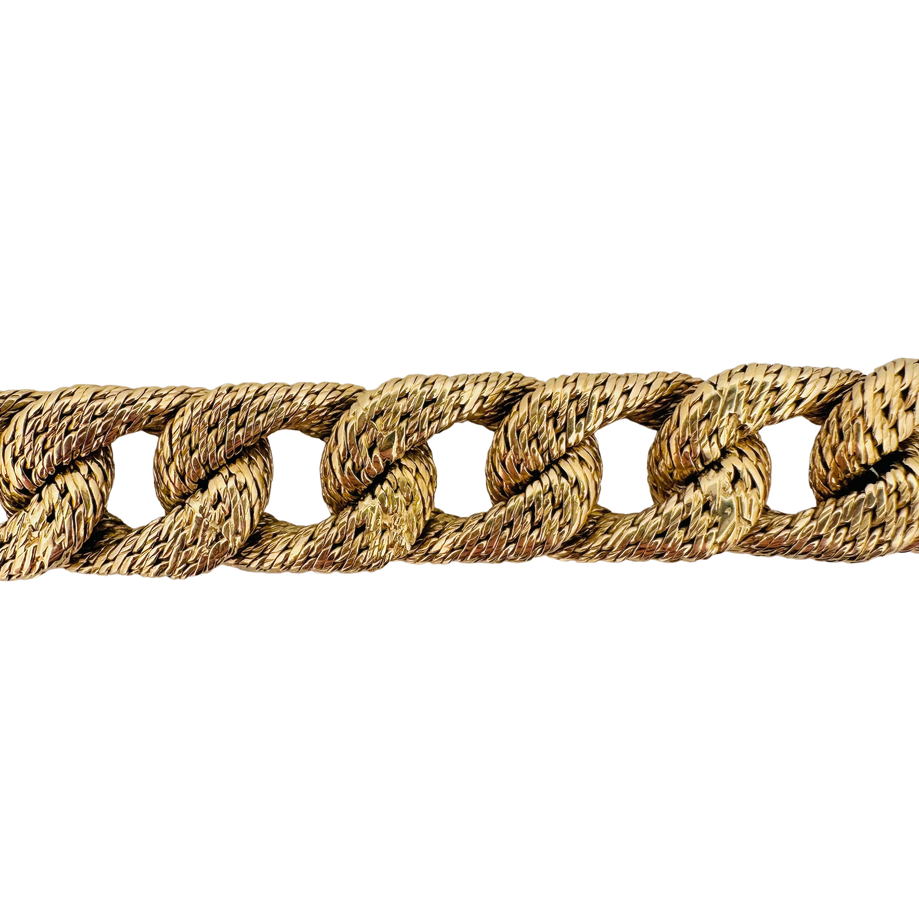 Georges Lenfant yellow gold bracelet