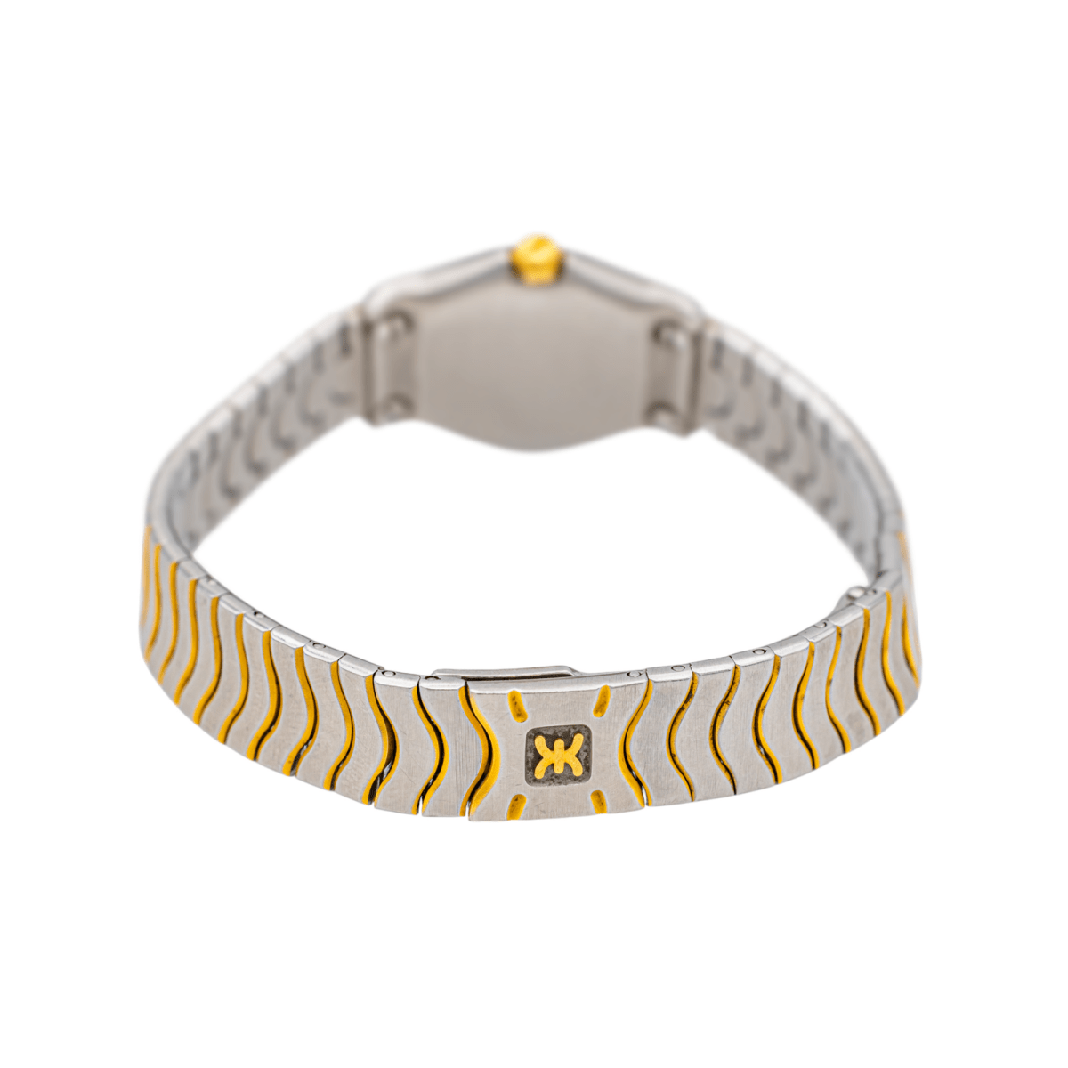 Ebel Montre "Wave Lady" Acier, Or jaune Diamant - Maison Eloe